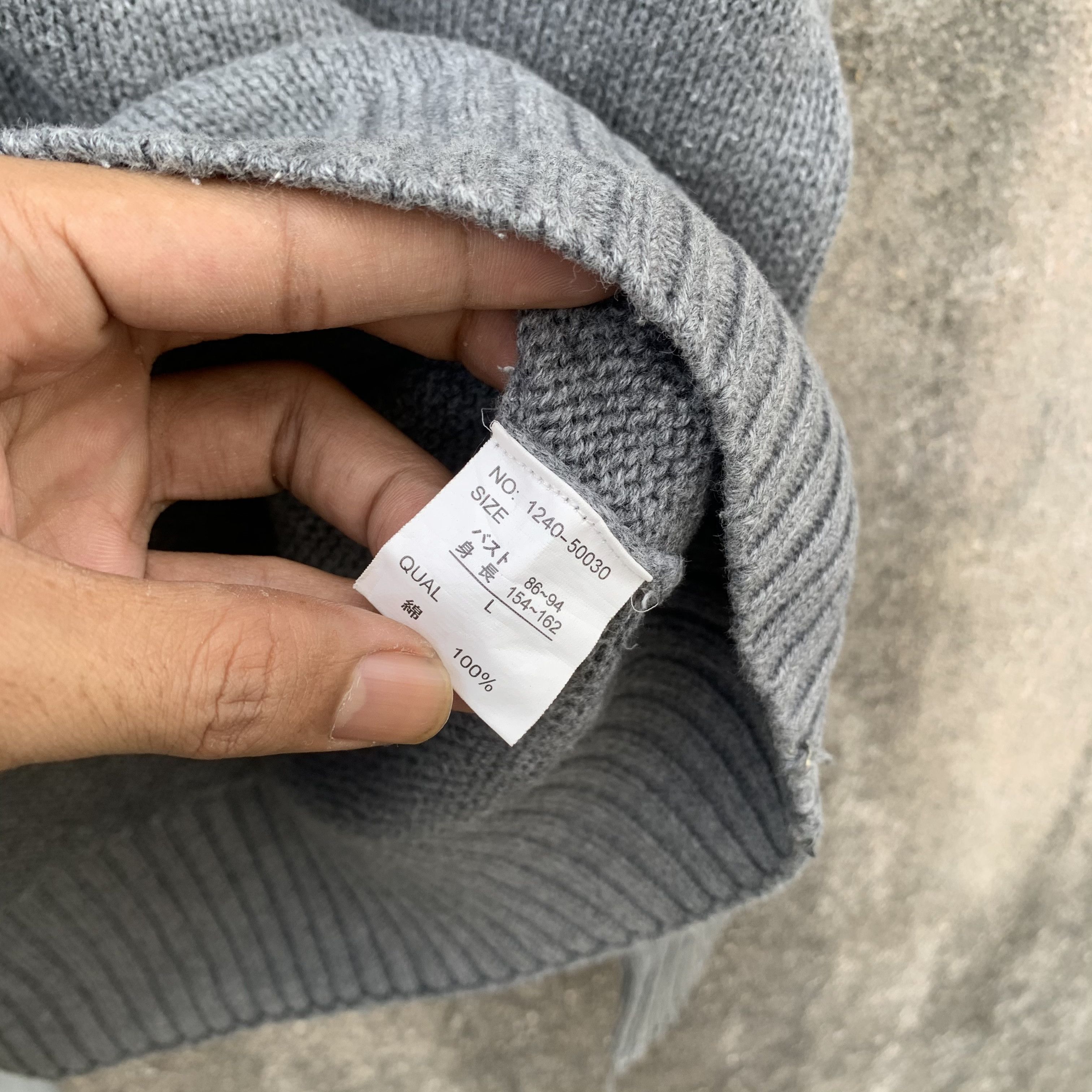 Kangol Kangol Small Logo Vtg Stockinette Brioche Cardigan Sweater Size US M / EU 48-50 / 2 - 8 Thumbnail