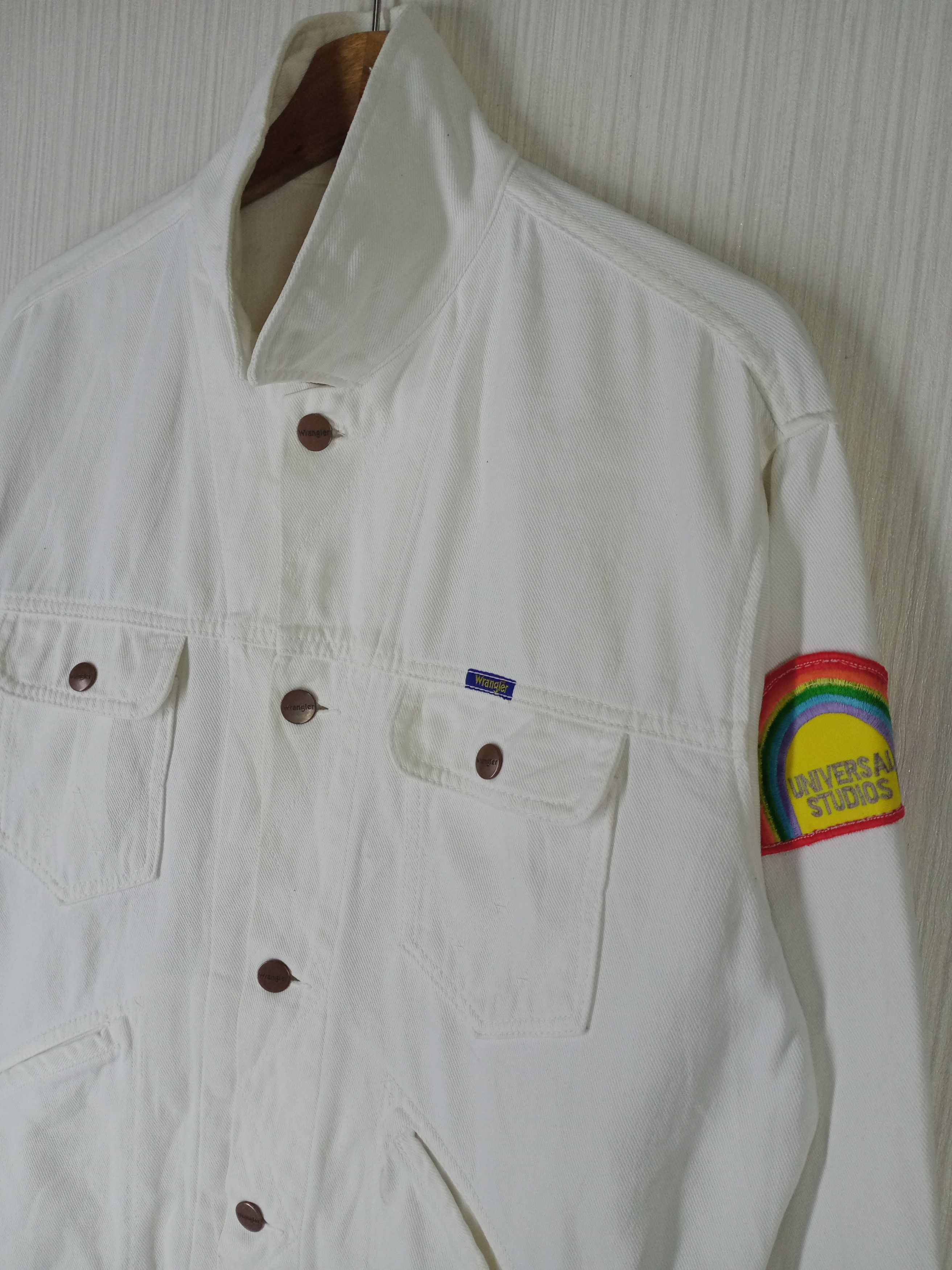 Wrangler Rare Vintage 90s Wrangler Denim Jacket Size US M / EU 48-50 / 2 - 3 Thumbnail