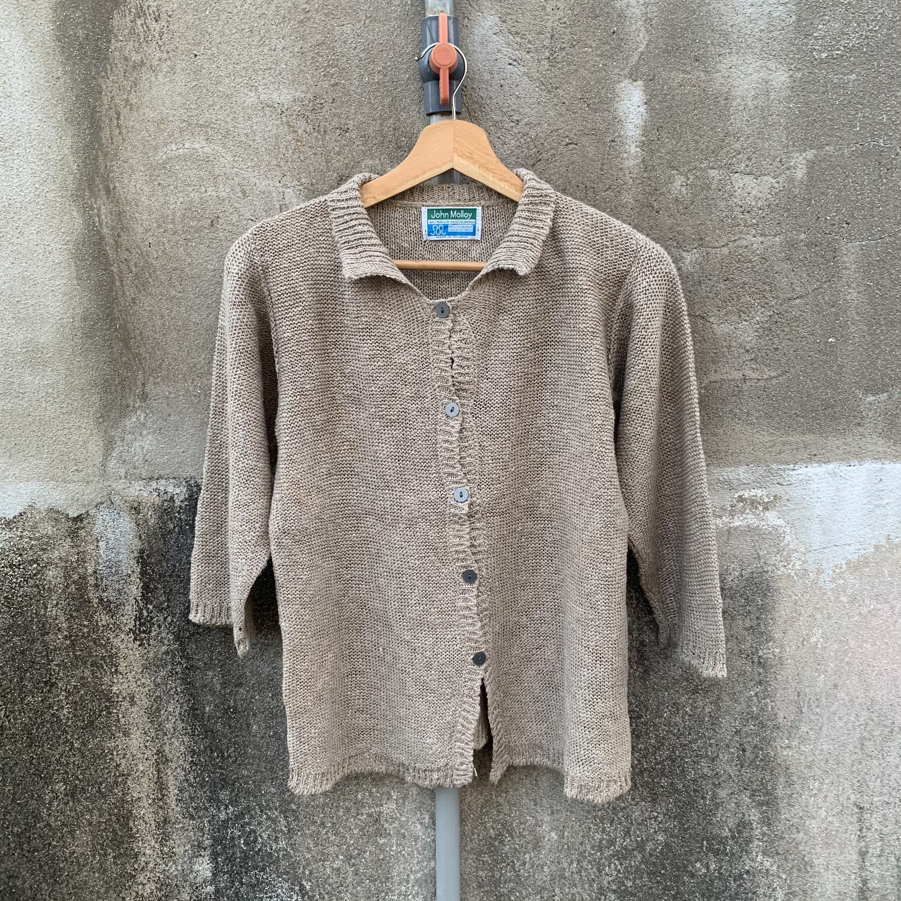 Vintage John Molloy Knit Button Ups Made Ireland Sweater
