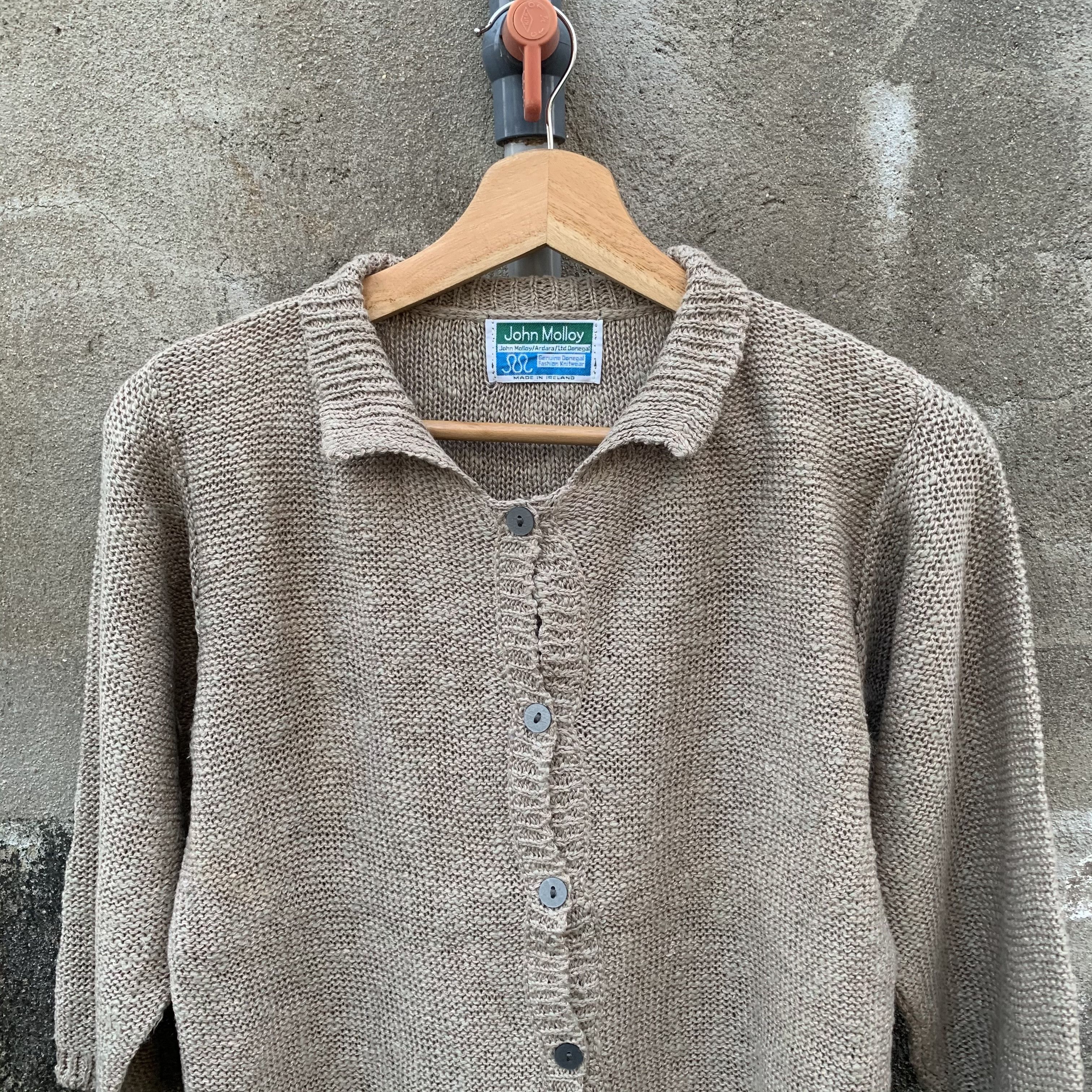 Aran Isles Knitwear Vintage John Molloy Knit Button Ups Made Ireland Sweater Size US S / EU 44-46 / 1 - 2 Thumbnail