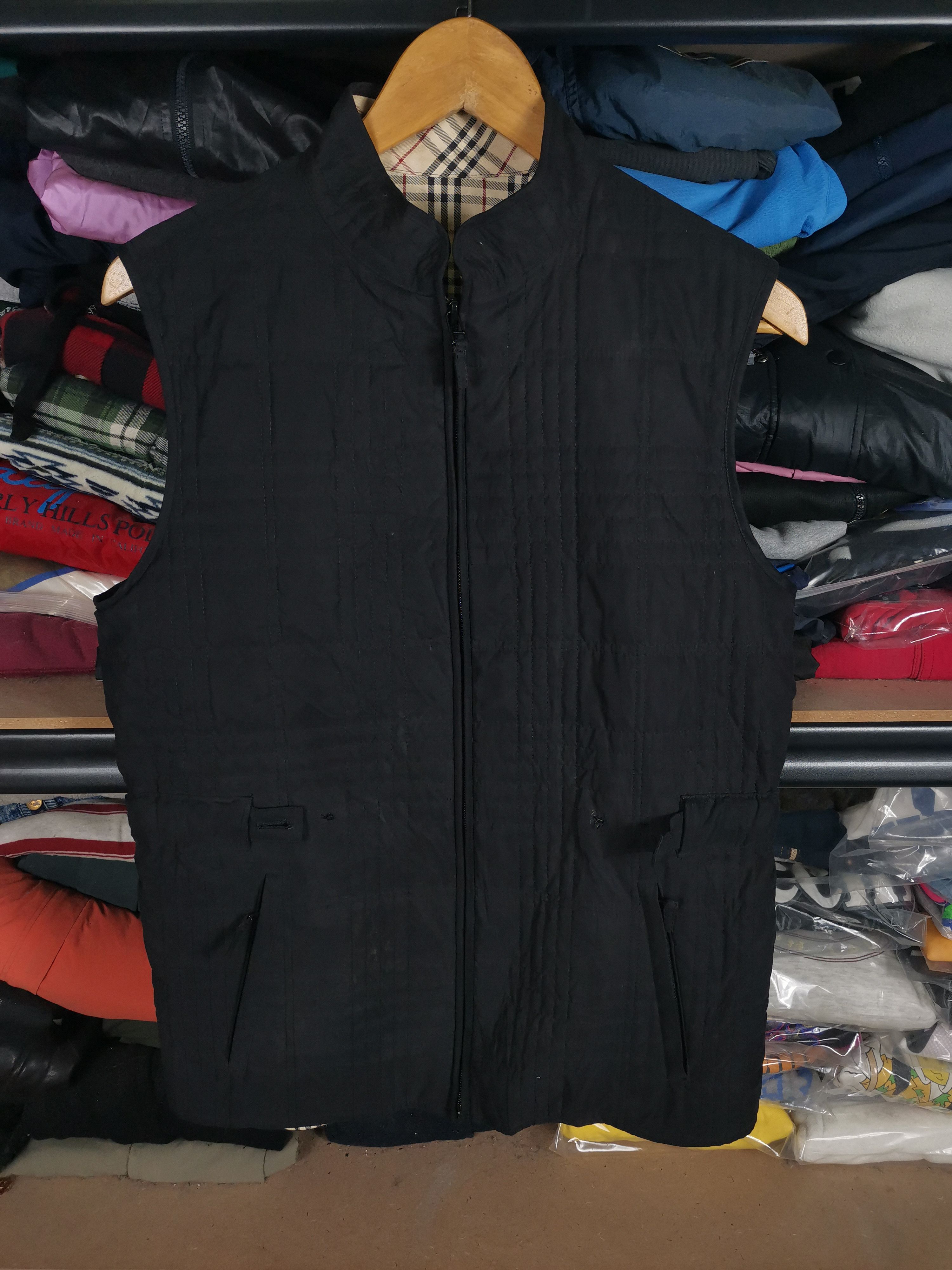 Burberry Vintage Burberry Nova Check Vest Size US M / EU 48-50 / 2 - 1 Thumbnail