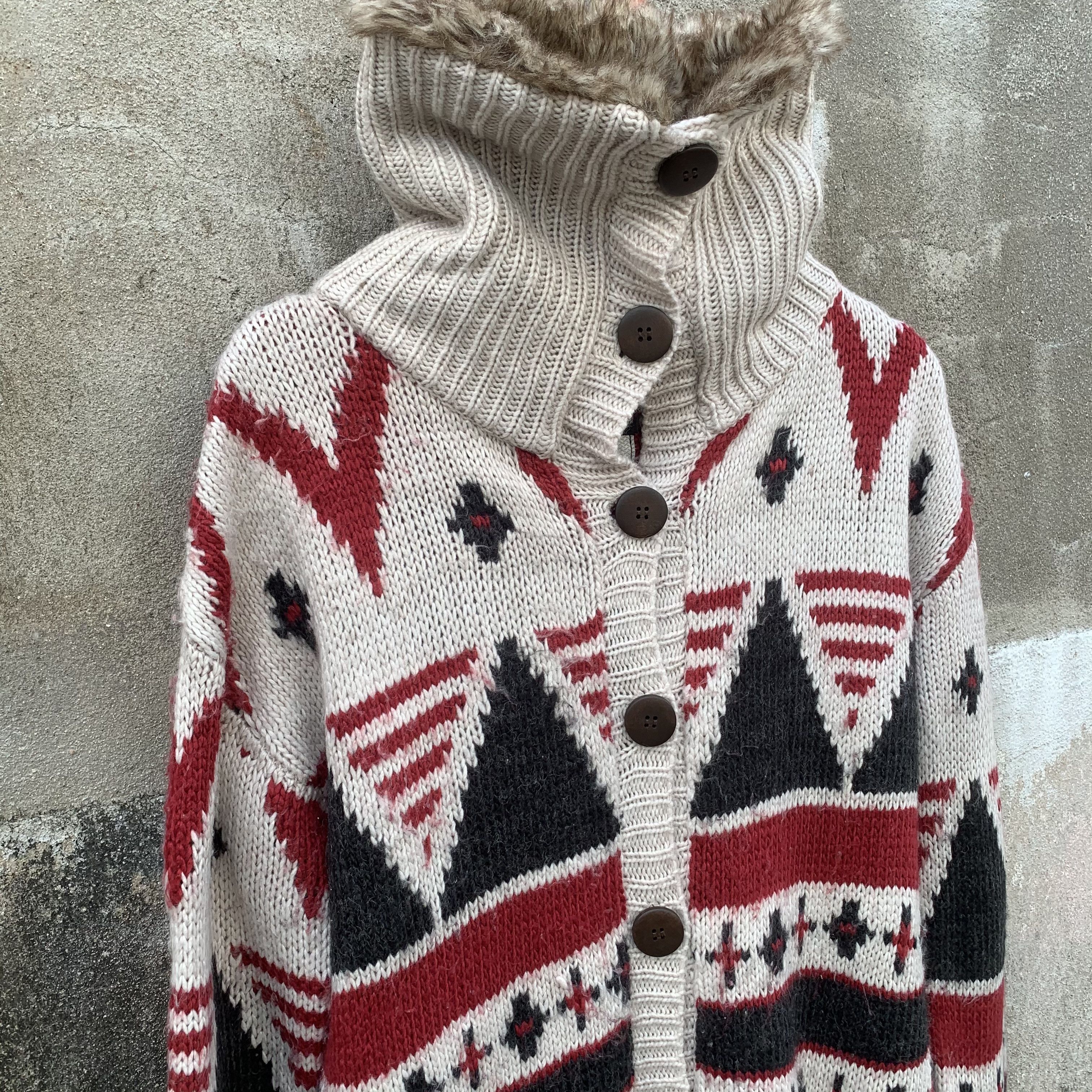 Japanese Brand Bershka Collection Knit Jumper Button Ups Cardigan Sweater Size US M / EU 48-50 / 2 - 4 Thumbnail