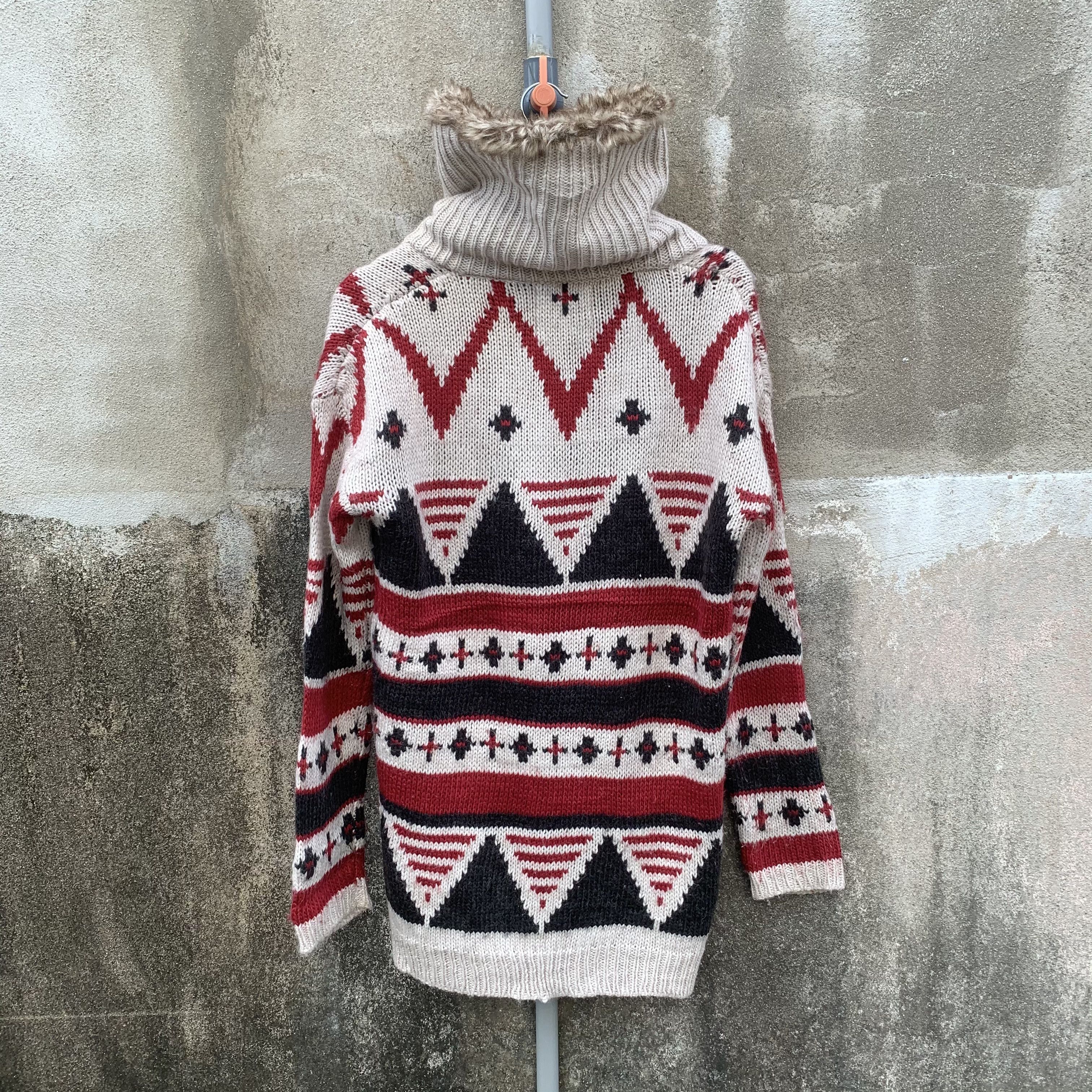 Japanese Brand Bershka Collection Knit Jumper Button Ups Cardigan Sweater Size US M / EU 48-50 / 2 - 11 Thumbnail