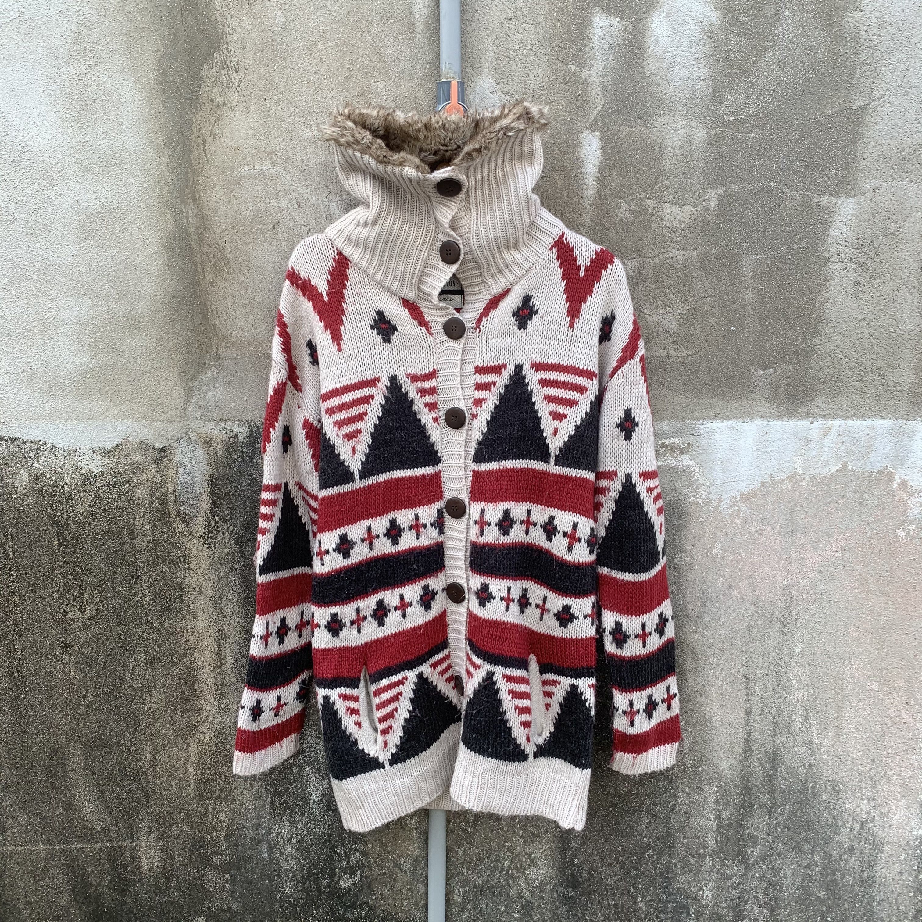 Japanese Brand Bershka Collection Knit Jumper Button Ups Cardigan Sweater Size US M / EU 48-50 / 2 - 1 Thumbnail