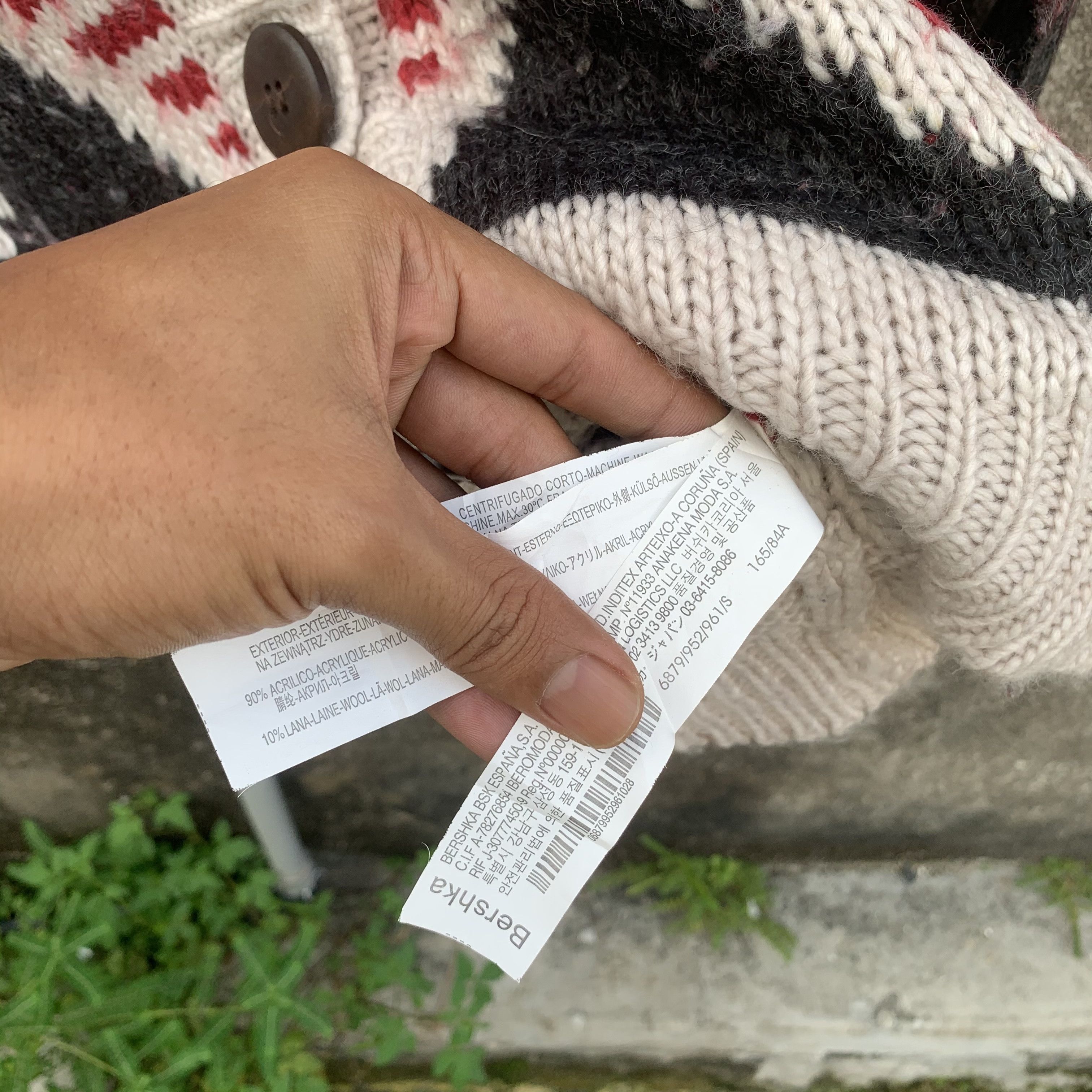Japanese Brand Bershka Collection Knit Jumper Button Ups Cardigan Sweater Size US M / EU 48-50 / 2 - 10 Thumbnail
