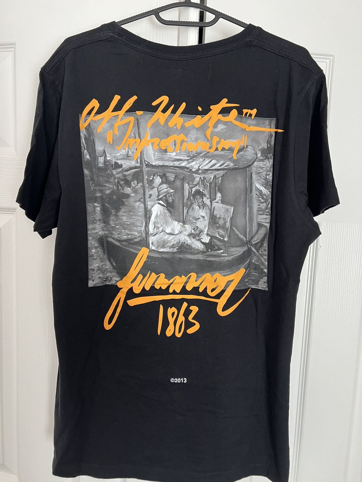 Off-White Off white Impressionism t-shirt | Grailed