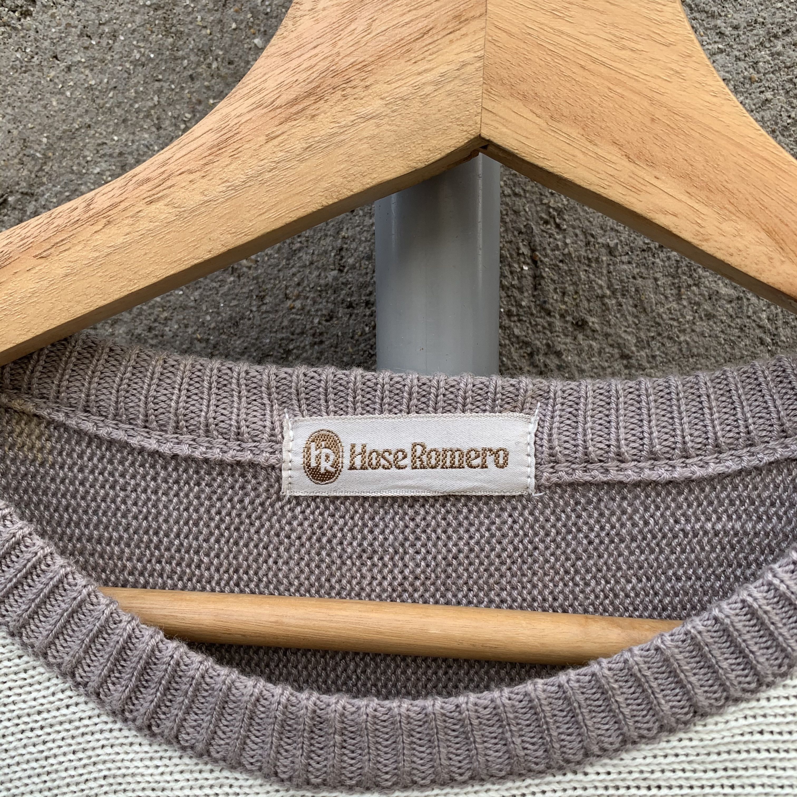 Japanese Brand Japanese Vintage Knit Baggy Honeycomb Big Graphic Sweater Size US XL / EU 56 / 4 - 8 Thumbnail