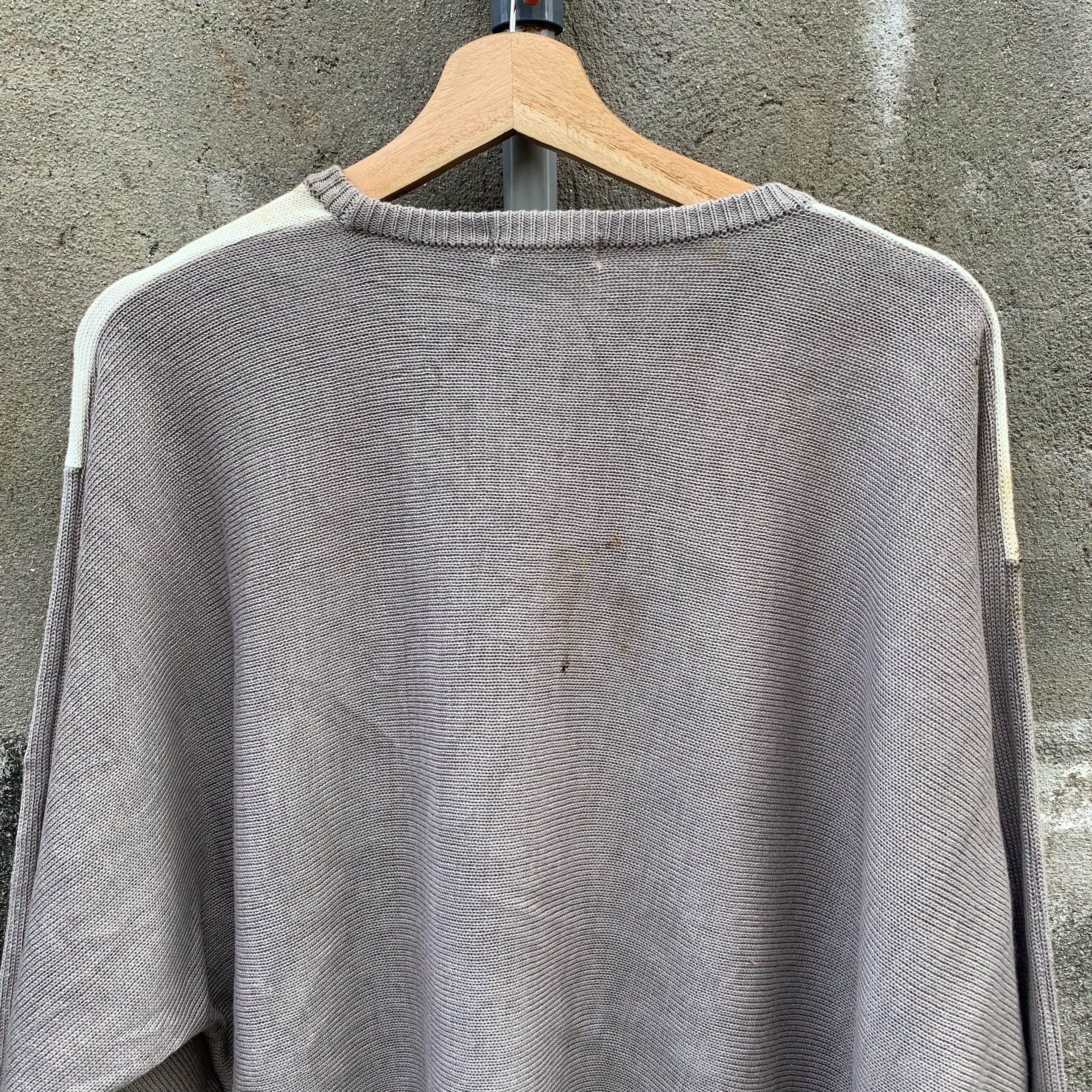 Japanese Brand Japanese Vintage Knit Baggy Honeycomb Big Graphic Sweater Size US XL / EU 56 / 4 - 12 Thumbnail