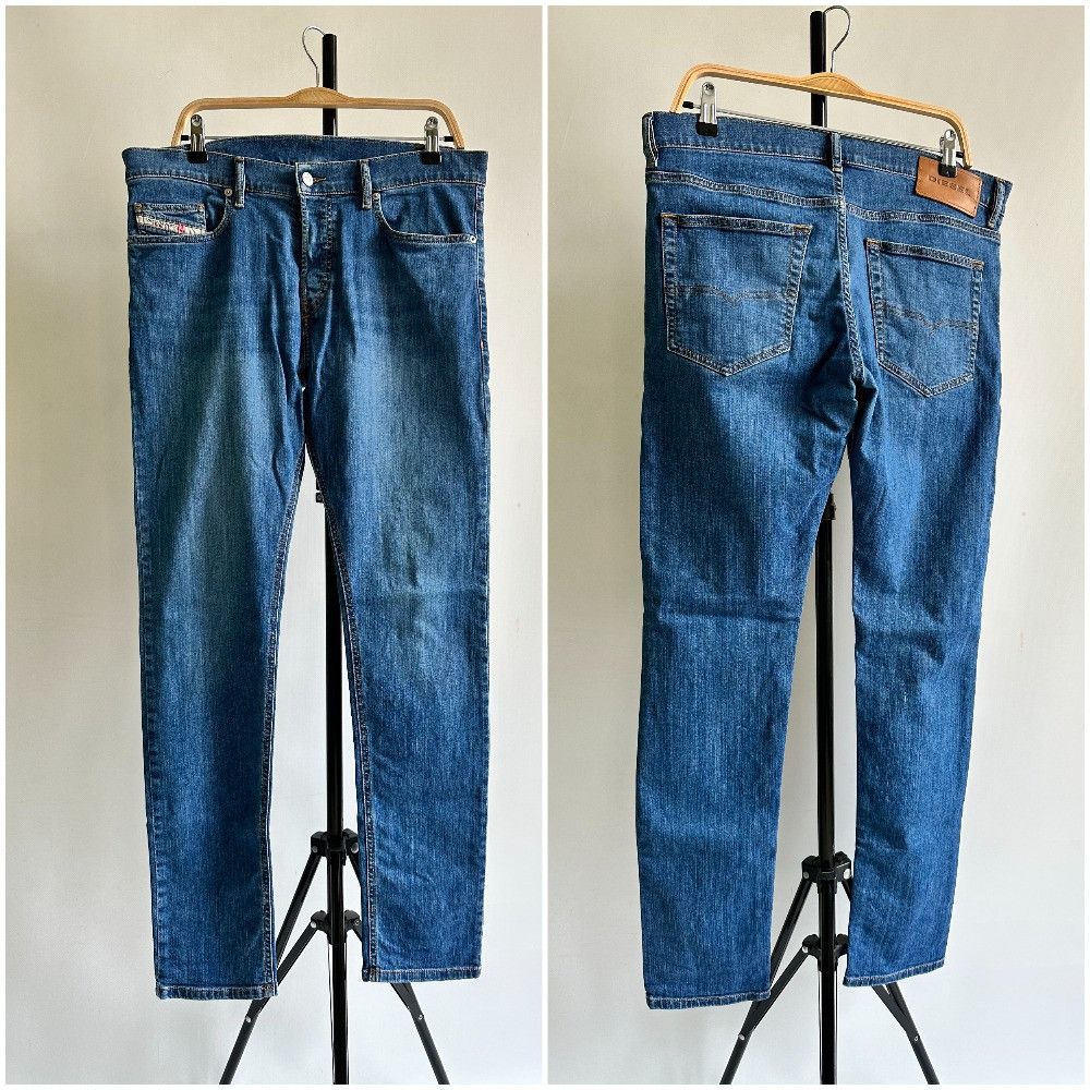 Diesel Diesel D-Luster 009DG Blue Stretch Jeans Denim pants Slim Size US 33 - 1 Thumbnail