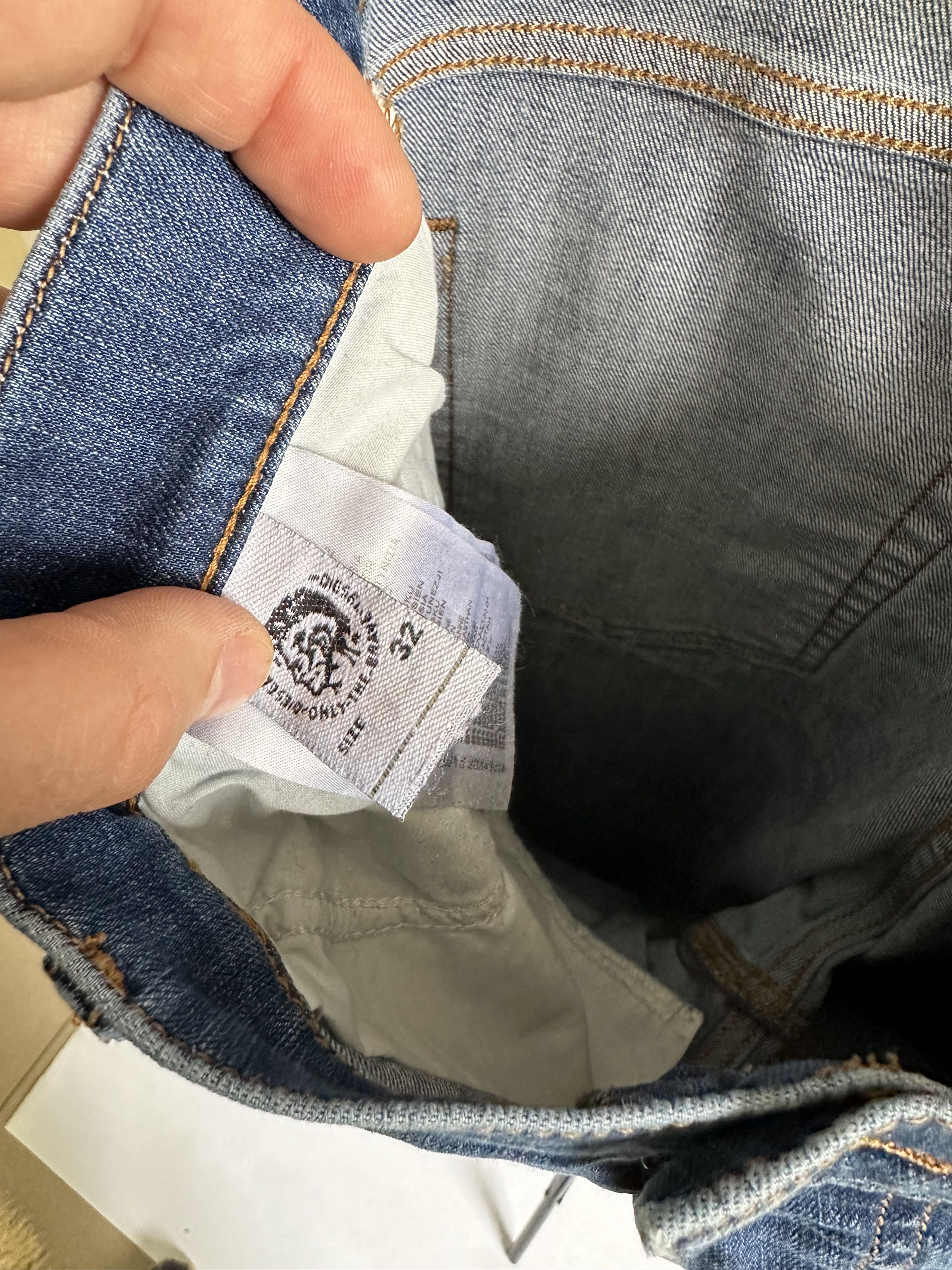 Diesel Diesel D-Luster 009DG Blue Stretch Jeans Denim pants Slim Size US 33 - 10 Thumbnail