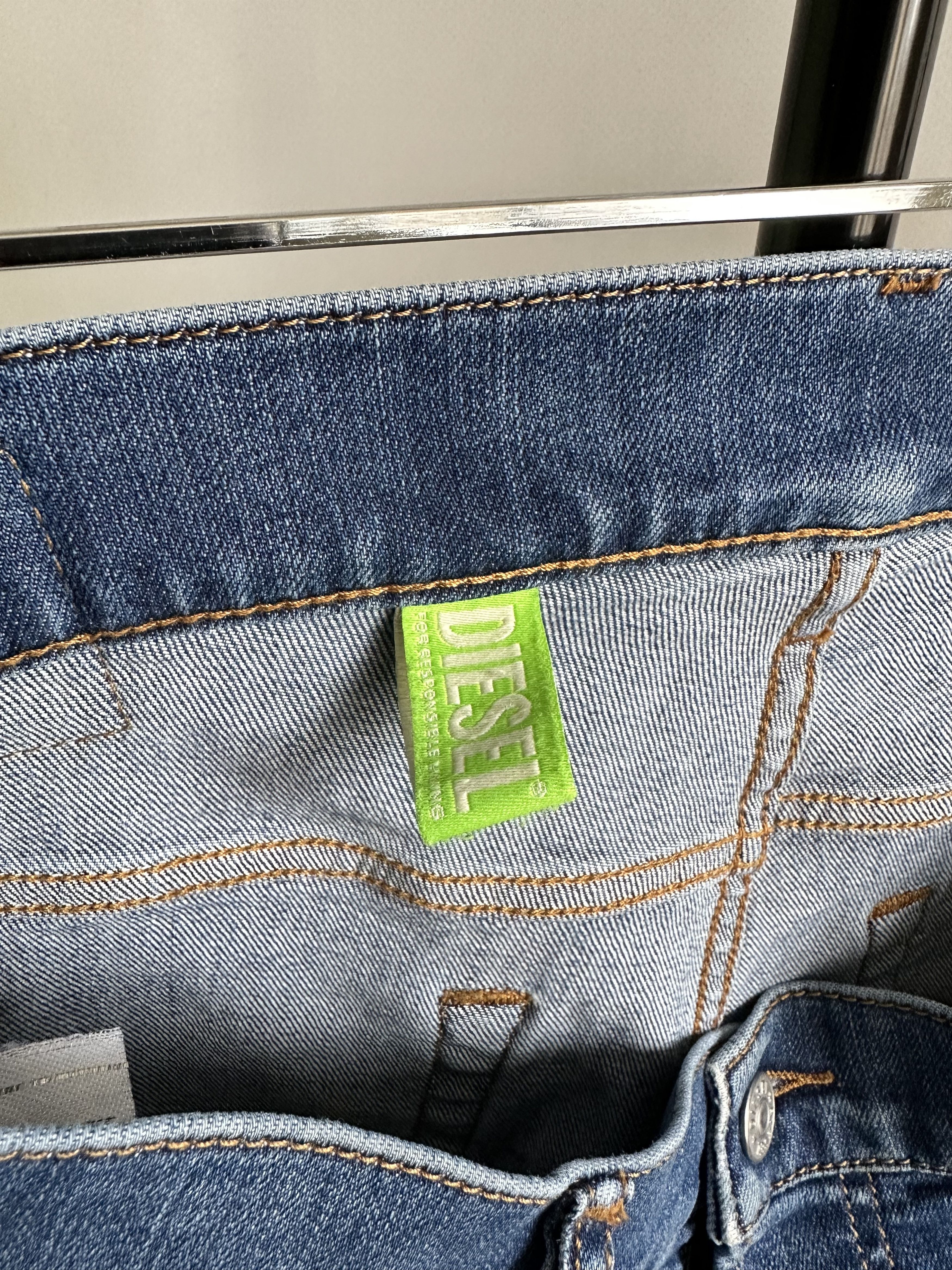 Diesel Diesel D-Luster 009DG Blue Stretch Jeans Denim pants Slim Size US 33 - 9 Thumbnail