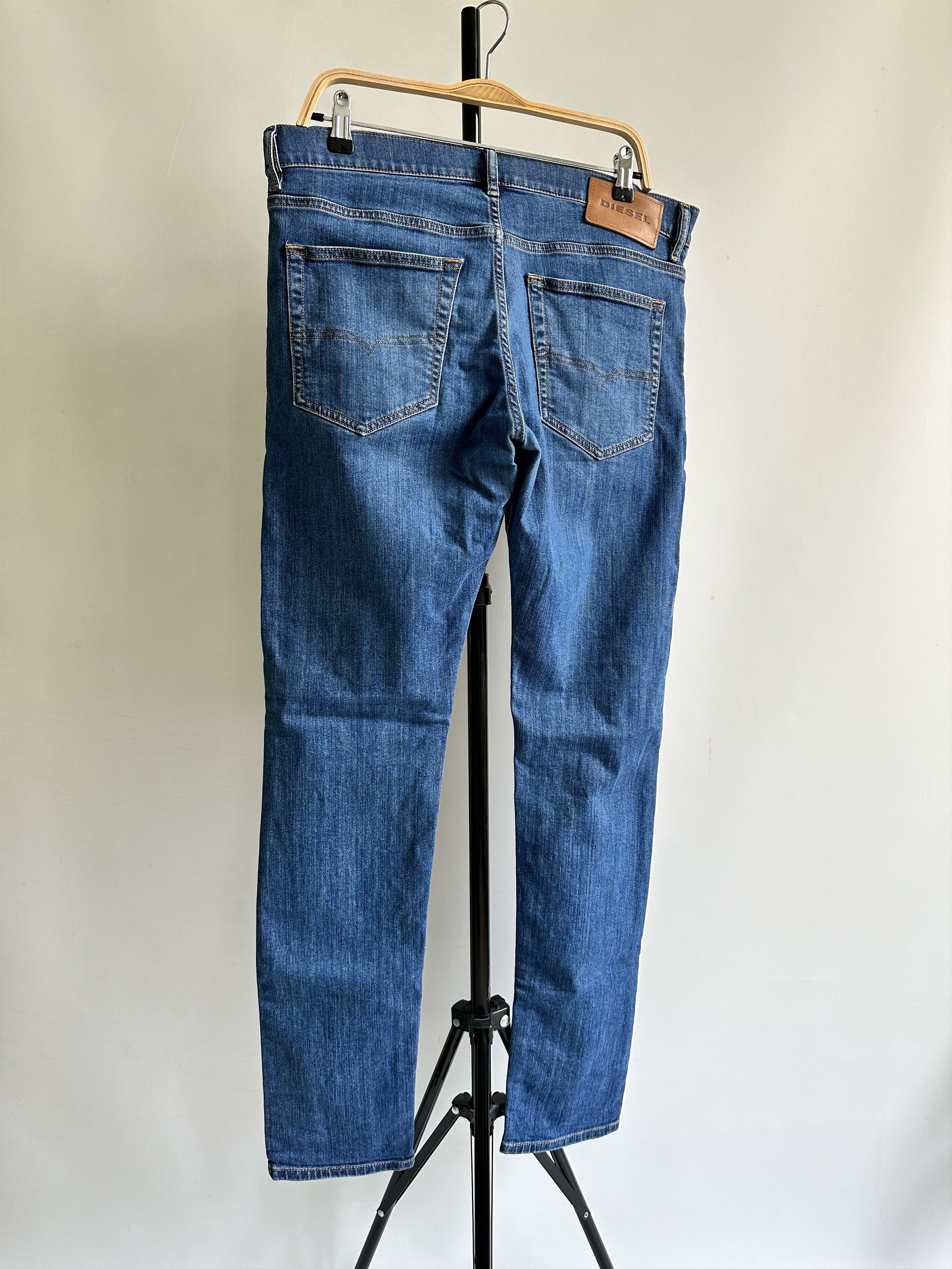 Diesel Diesel D-Luster 009DG Blue Stretch Jeans Denim pants Slim Size US 33 - 6 Thumbnail