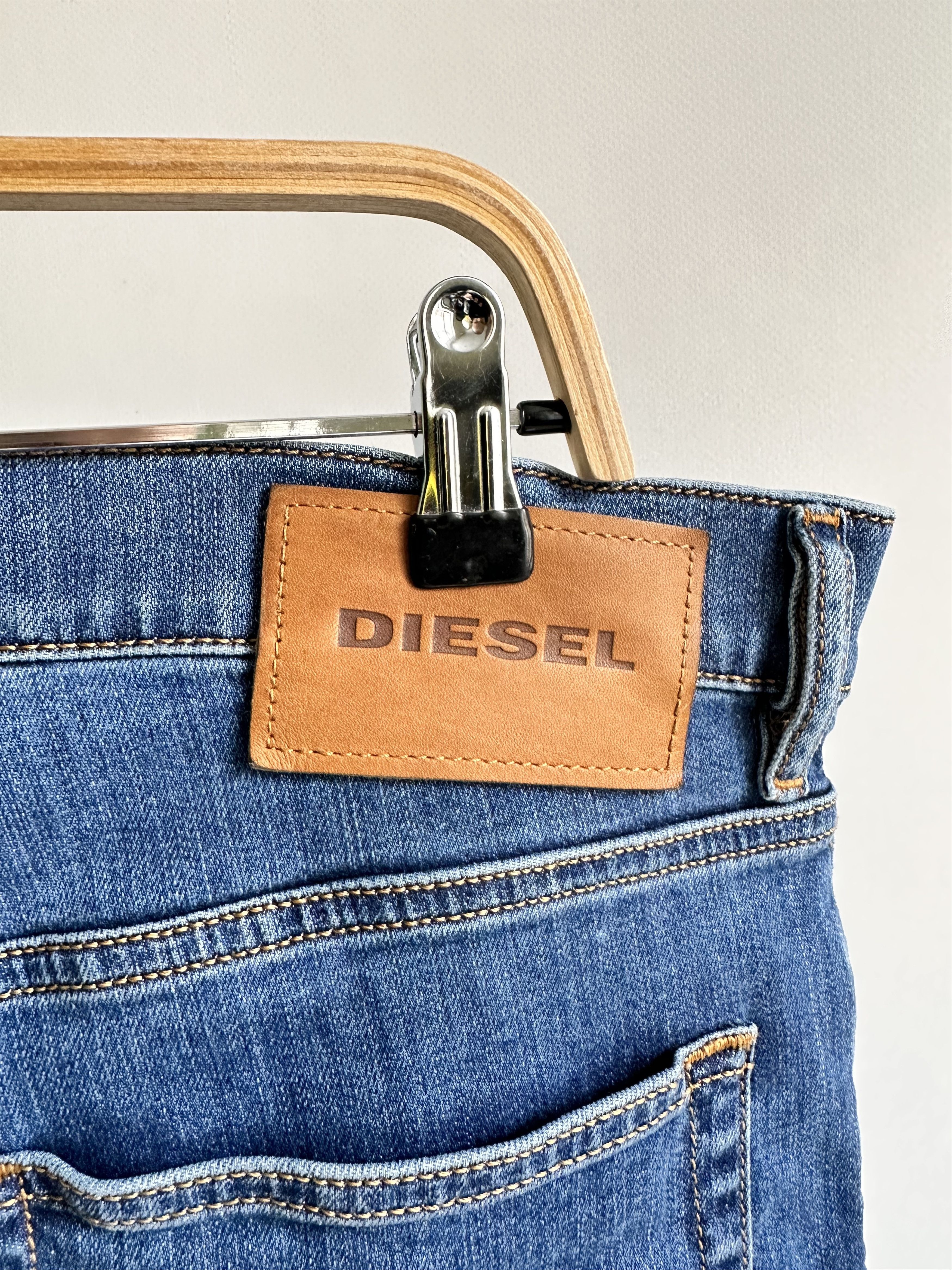 Diesel Diesel D-Luster 009DG Blue Stretch Jeans Denim pants Slim Size US 33 - 7 Thumbnail