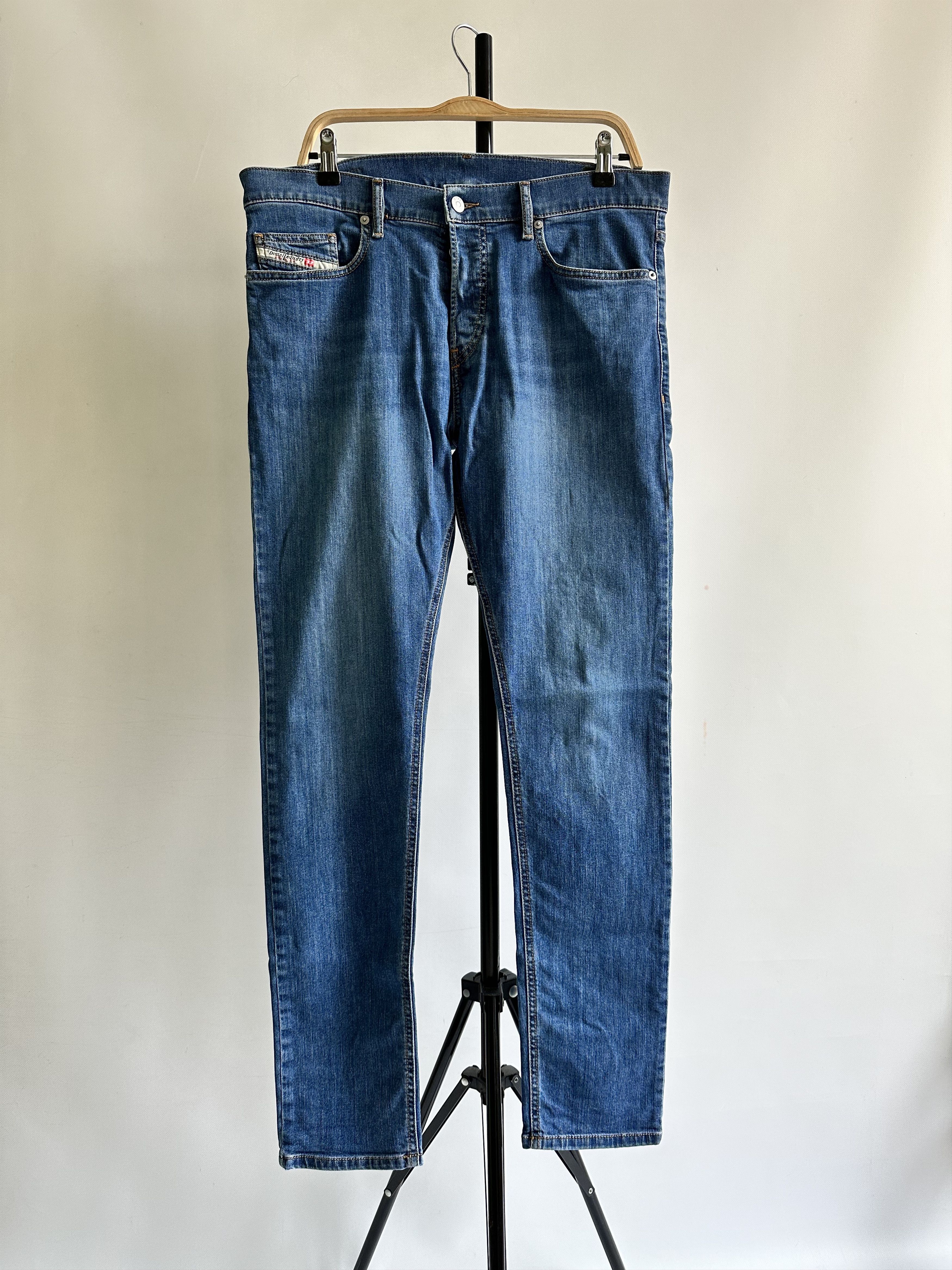 Diesel Diesel D-Luster 009DG Blue Stretch Jeans Denim pants Slim Size US 33 - 2 Thumbnail