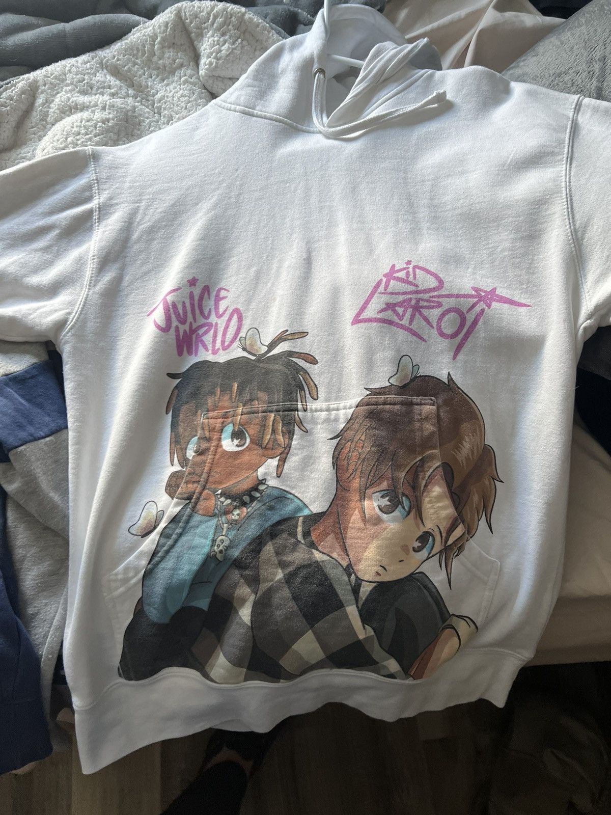 Juice Wrld Anime Hoodie | Grailed