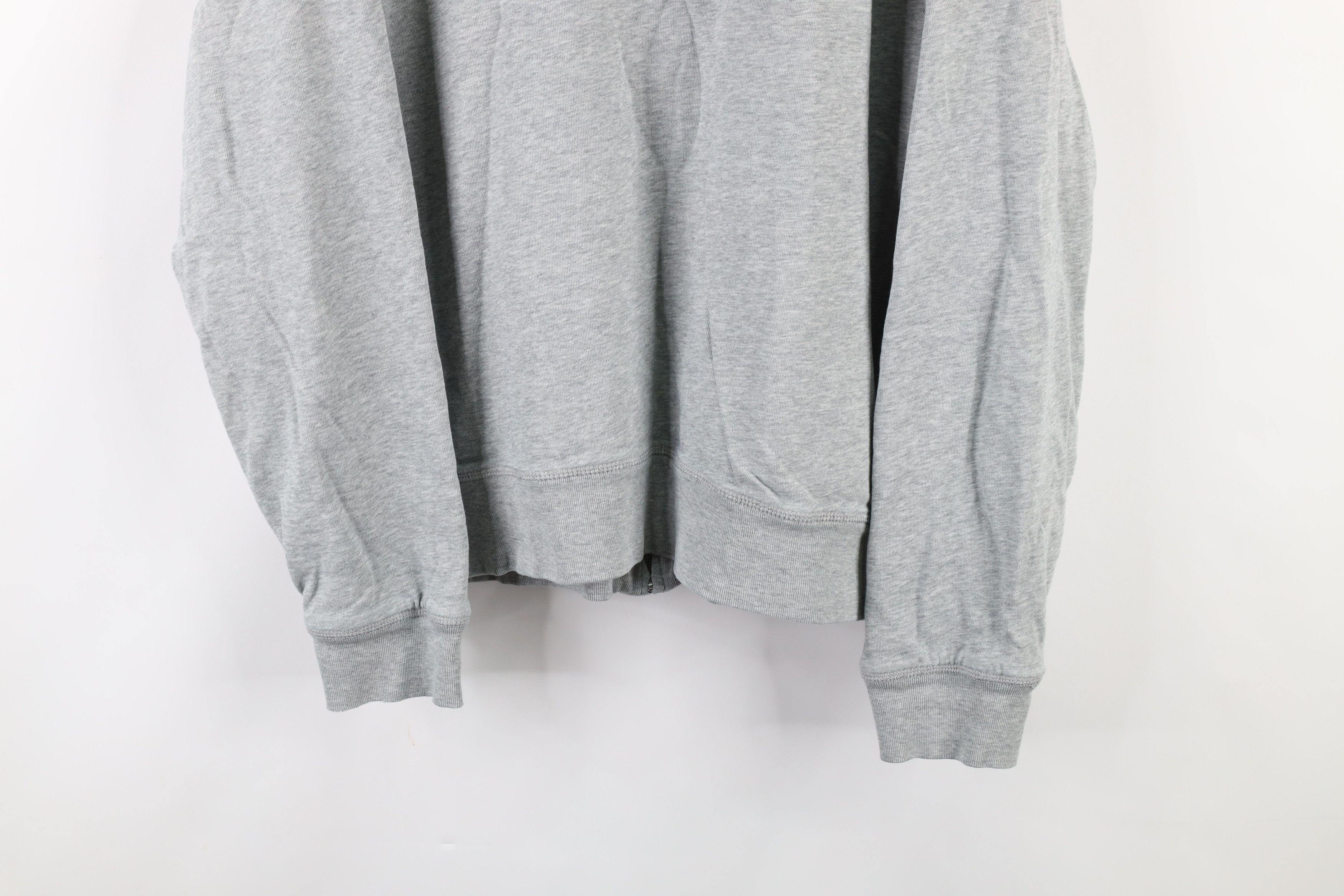 Gap × Vintage Vintage Gap Thermal Waffle Knit Lined Full Zip Hoodie Gray Size US L / EU 52-54 / 3 - 8 Thumbnail