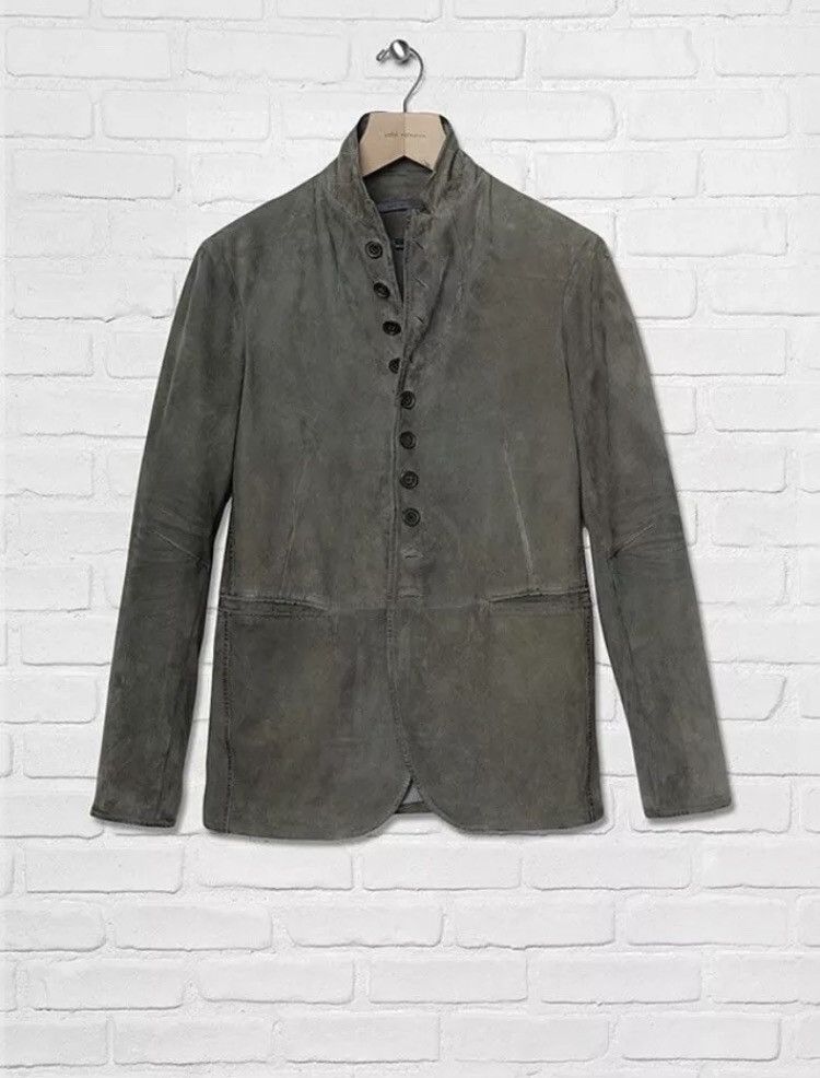 John Varvatos Goat suede Multibutton jacket 48 Size US M / EU 48-50 / 2 - 8 Thumbnail