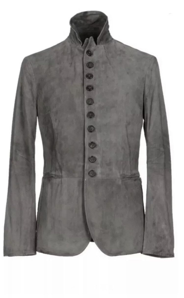 John Varvatos Goat suede Multibutton jacket 48 Size US M / EU 48-50 / 2 - 7 Thumbnail