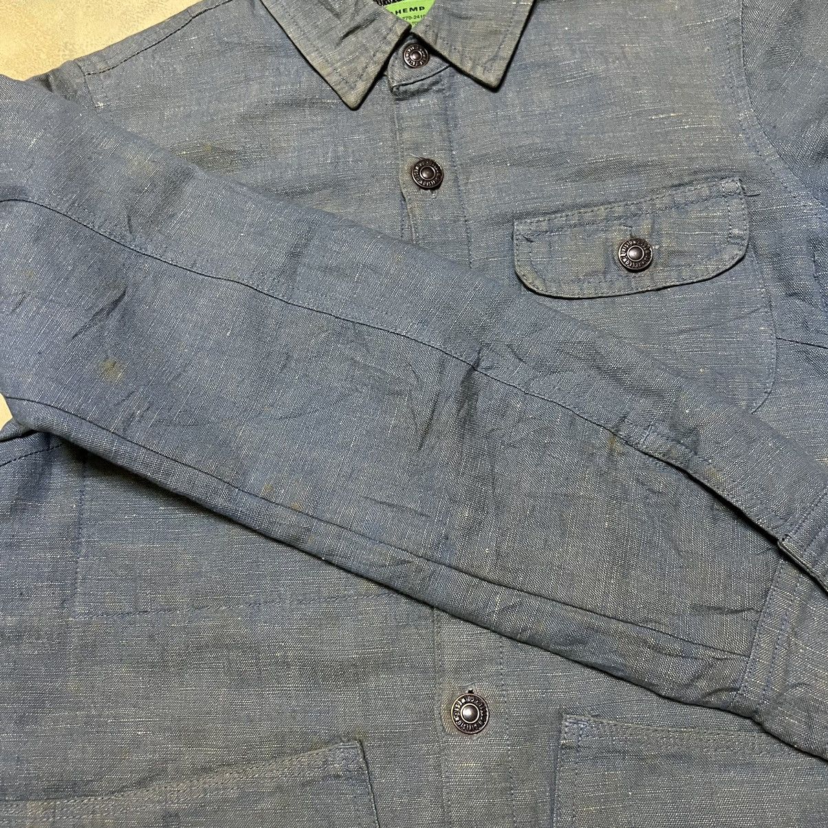 Japanese Brand × Vintage Vintage Go Hemp Distressed Jacket Size US S / EU 44-46 / 1 - 15 Thumbnail