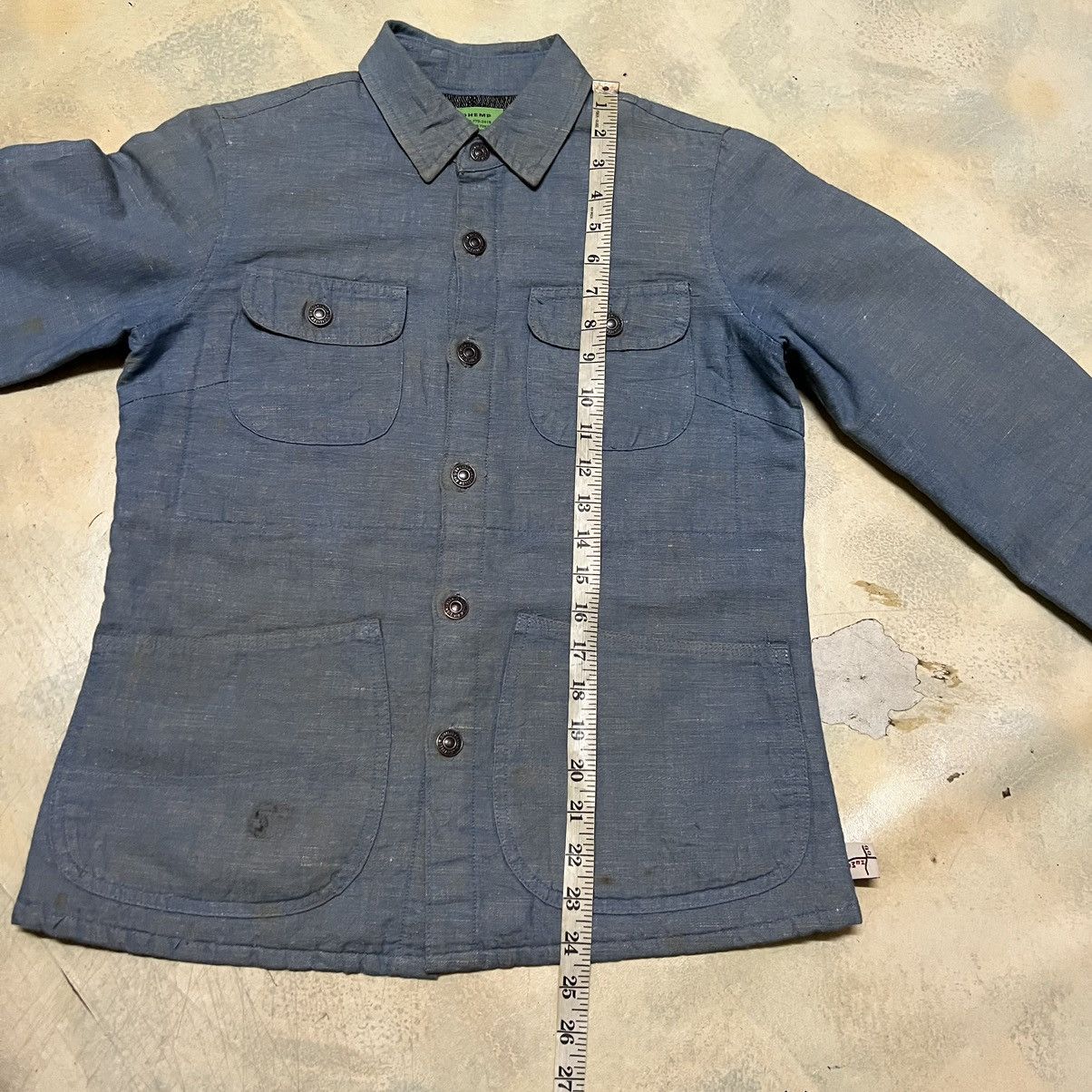 Japanese Brand × Vintage Vintage Go Hemp Distressed Jacket Size US S / EU 44-46 / 1 - 18 Thumbnail