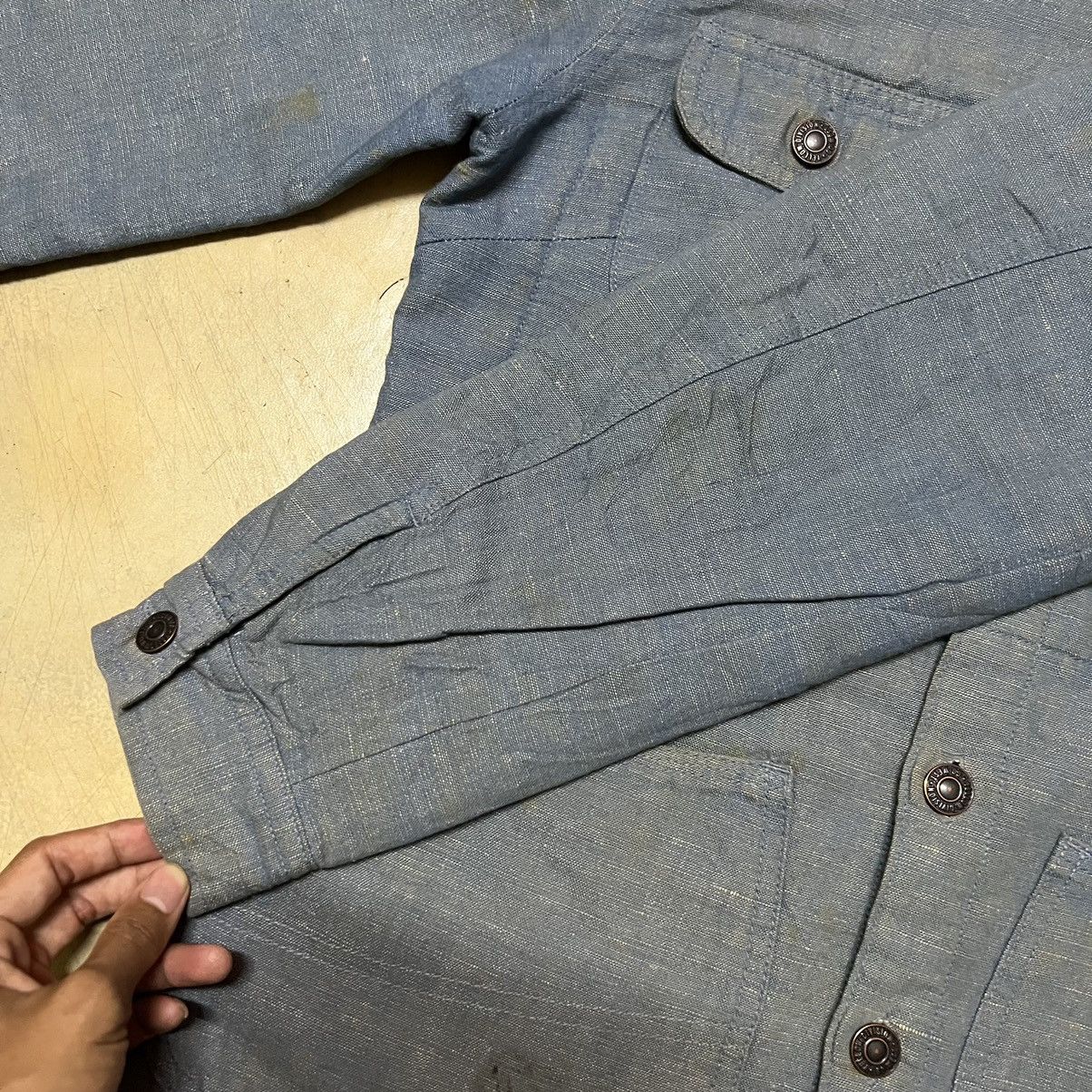 Japanese Brand × Vintage Vintage Go Hemp Distressed Jacket Size US S / EU 44-46 / 1 - 14 Thumbnail