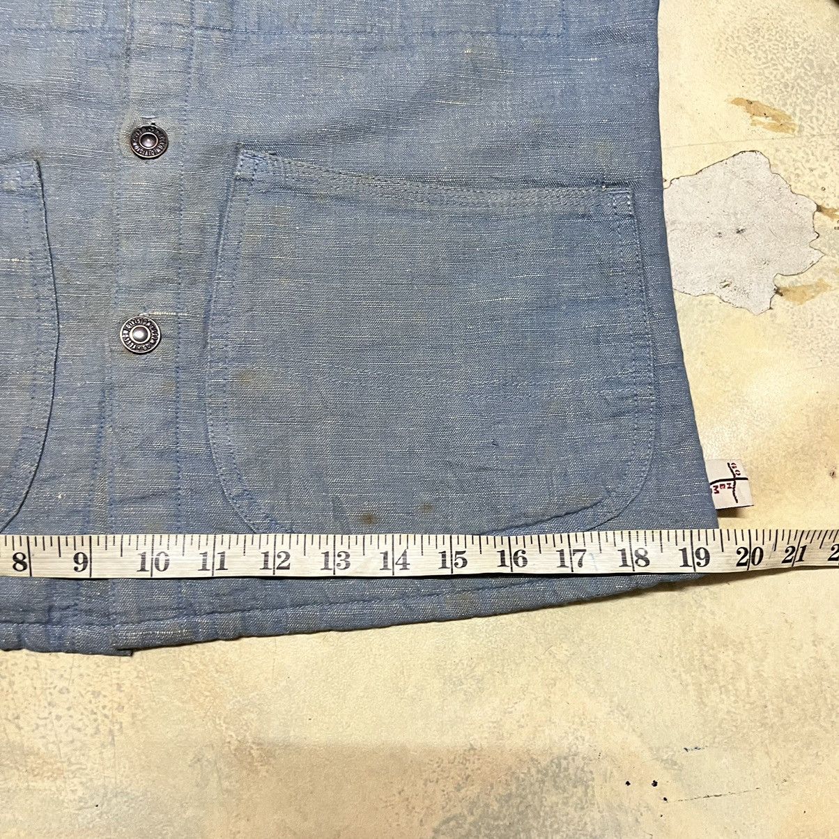Japanese Brand × Vintage Vintage Go Hemp Distressed Jacket Size US S / EU 44-46 / 1 - 17 Thumbnail