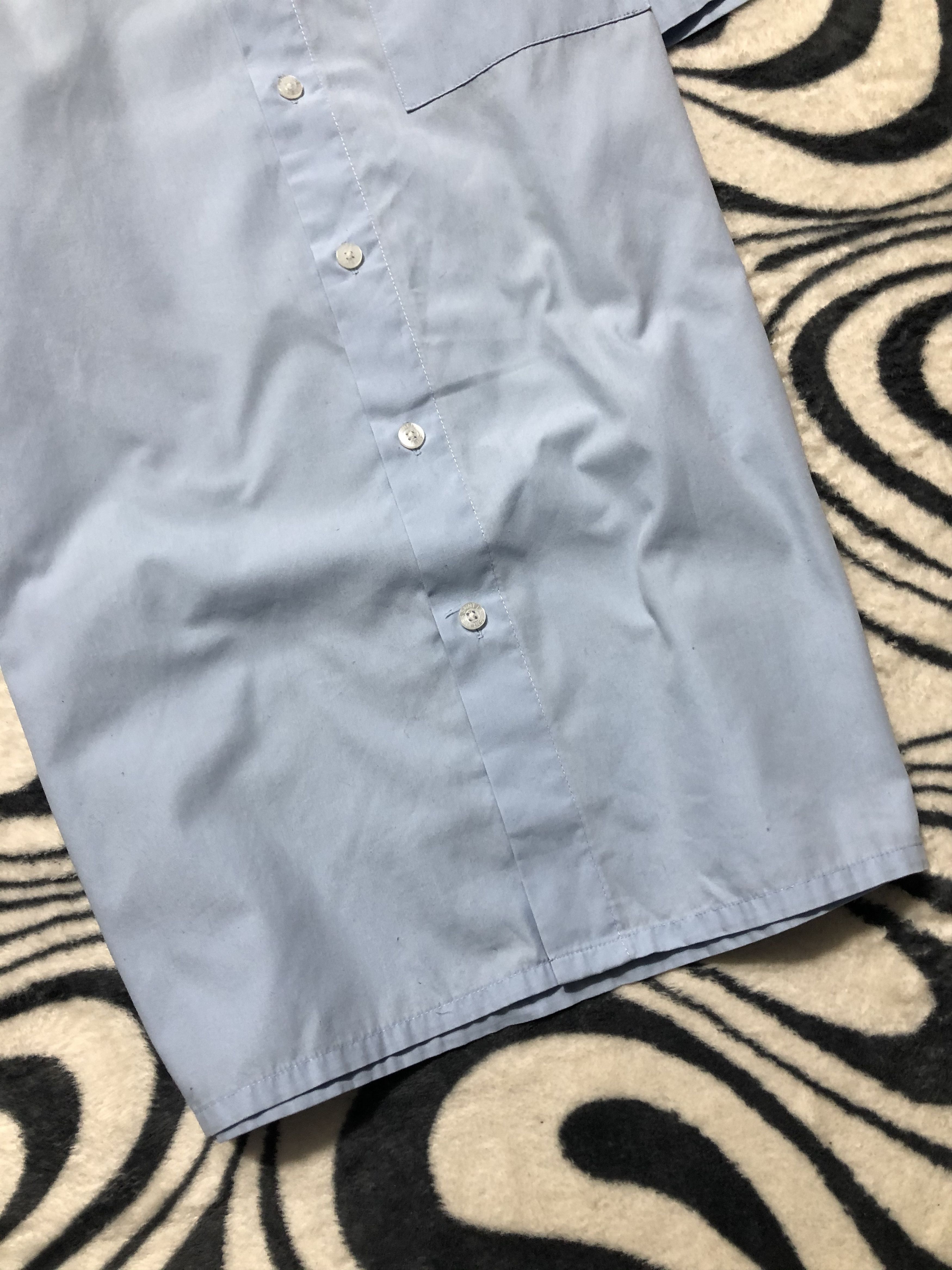 Yves Saint Laurent Yves Saint Laurent YSL Mens Short Sleeve Shirt Size US S / EU 44-46 / 1 - 3 Thumbnail