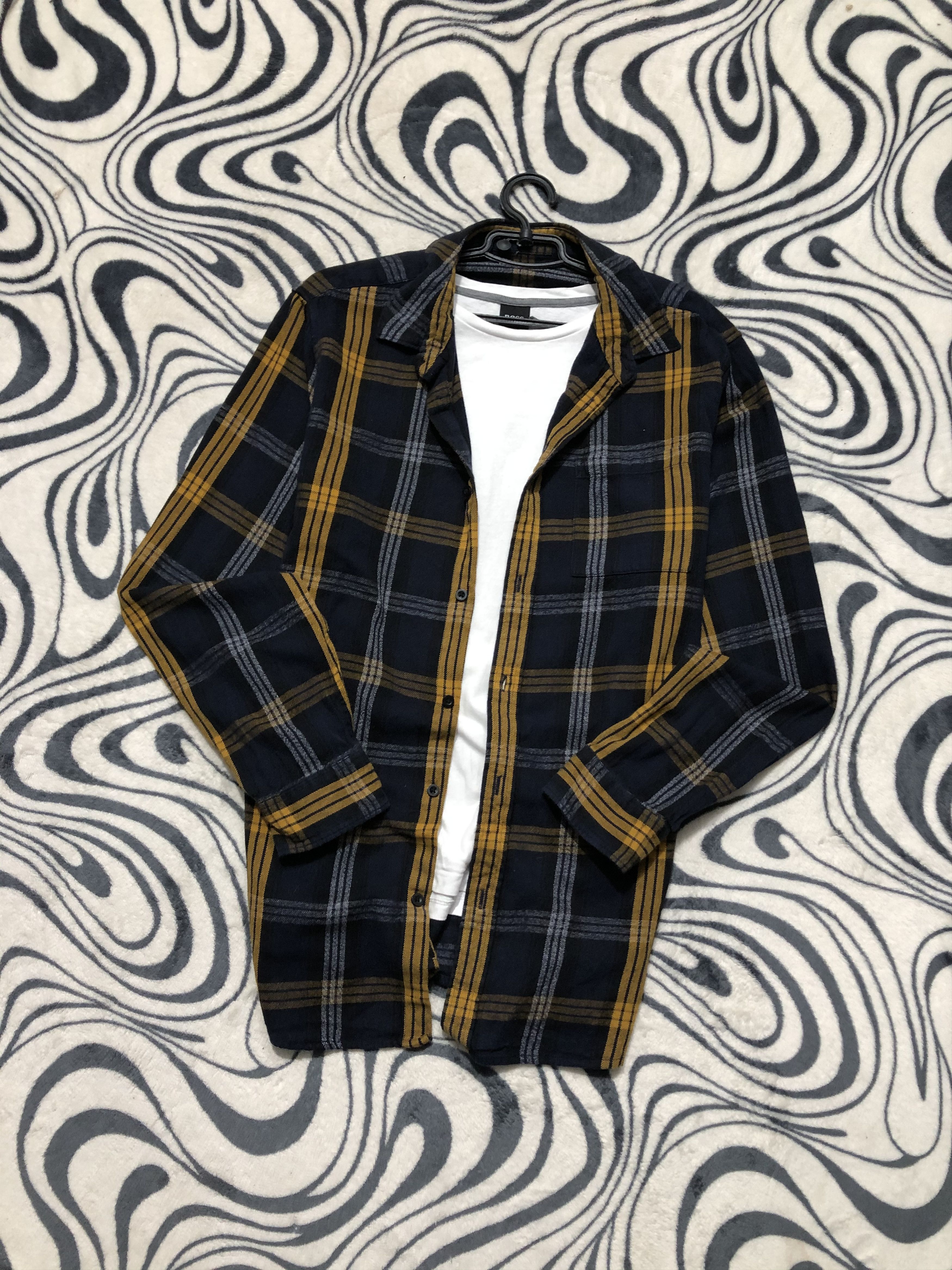Flannel × Vintage Vintage Flannel Plaid Shirt Travis style Size US L / EU 52-54 / 3 - 1 Thumbnail