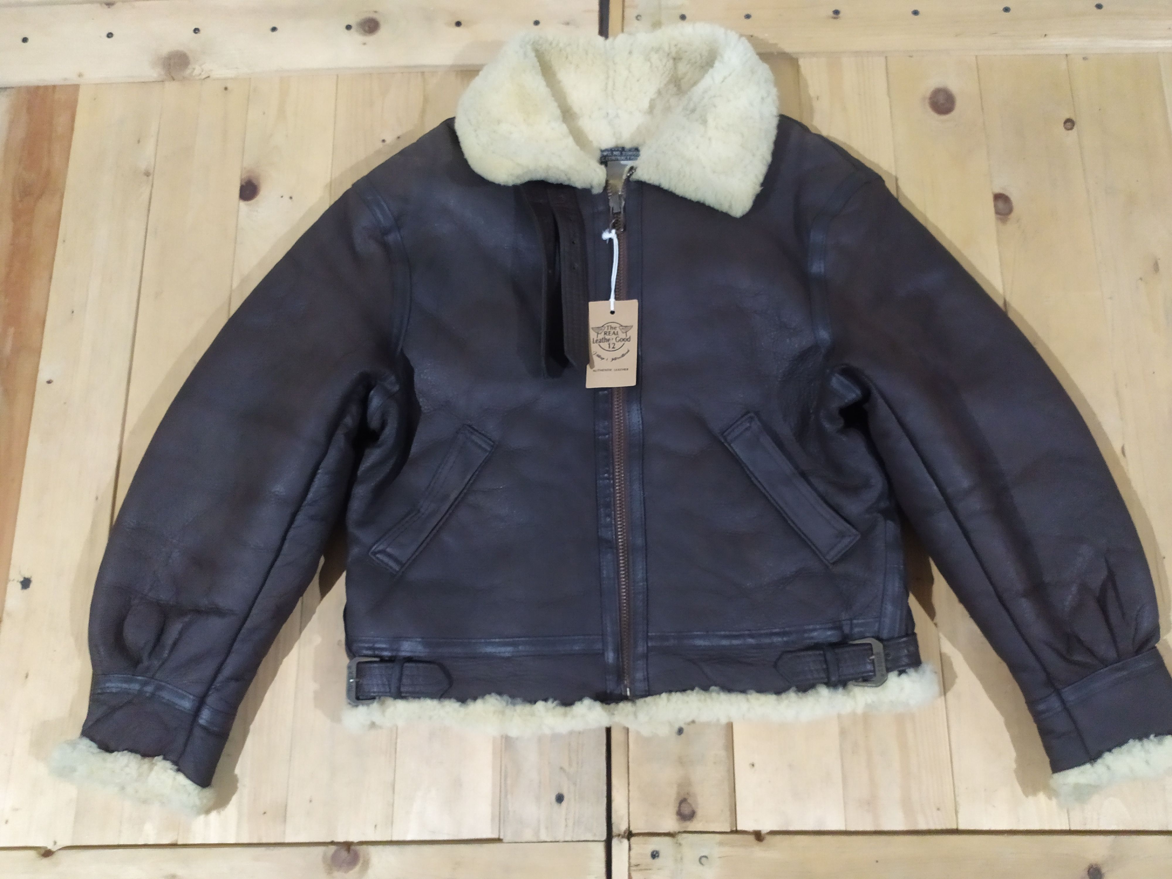 AVIREX NYC LIMITED LEATHER TYPE B3 U.S.A.A.F FLIGHT JACKET