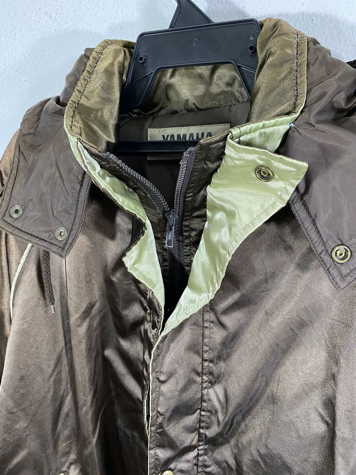 Japanese Brand × Vintage × Yamaha vintage yamaha windbreaker hoodie Size US XXL / EU 58 / 5 - 8 Thumbnail