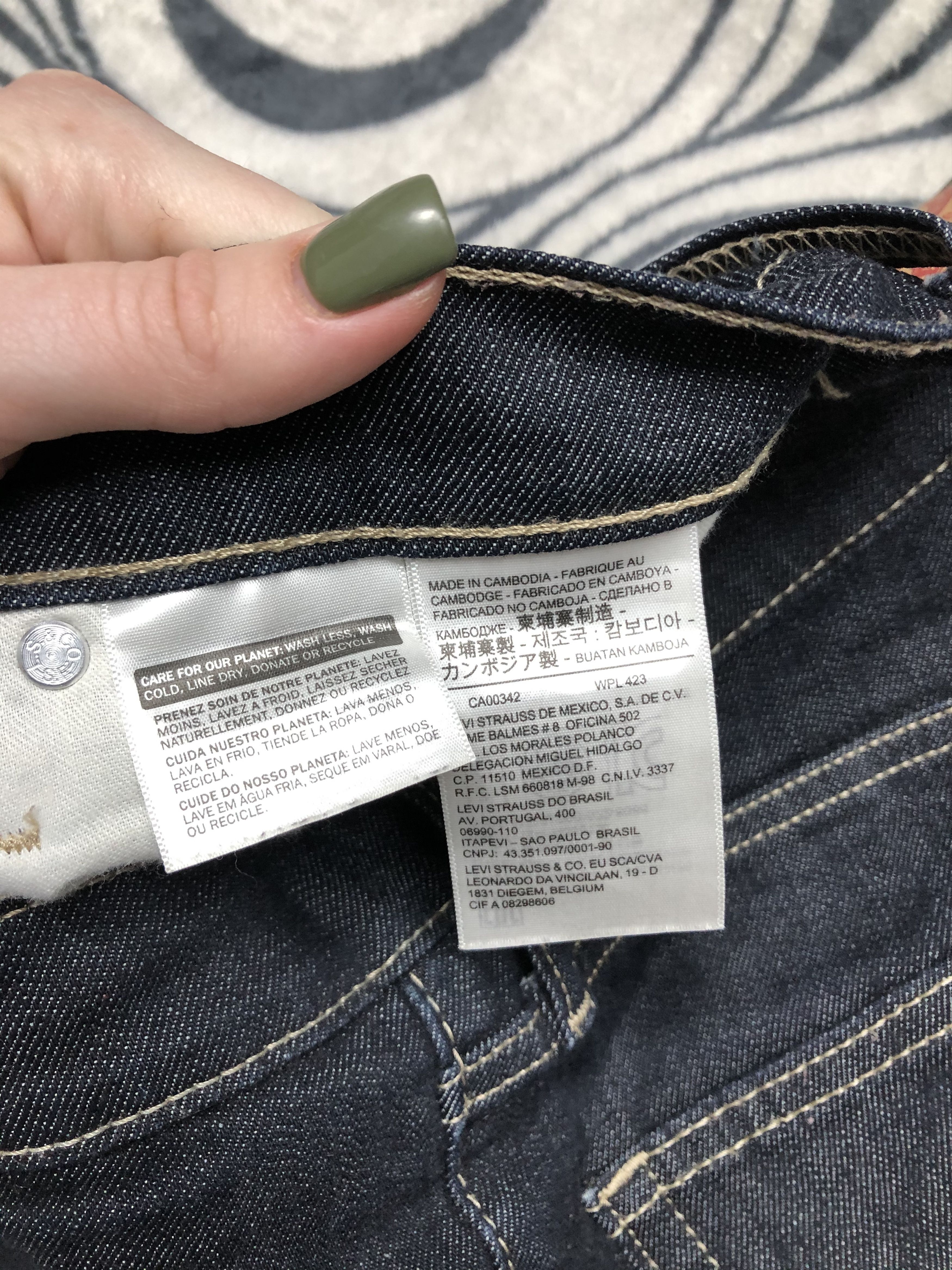 Levi's Levis 511 Vintage Mens Denim Pants Jeans Size US 29 - 7 Thumbnail