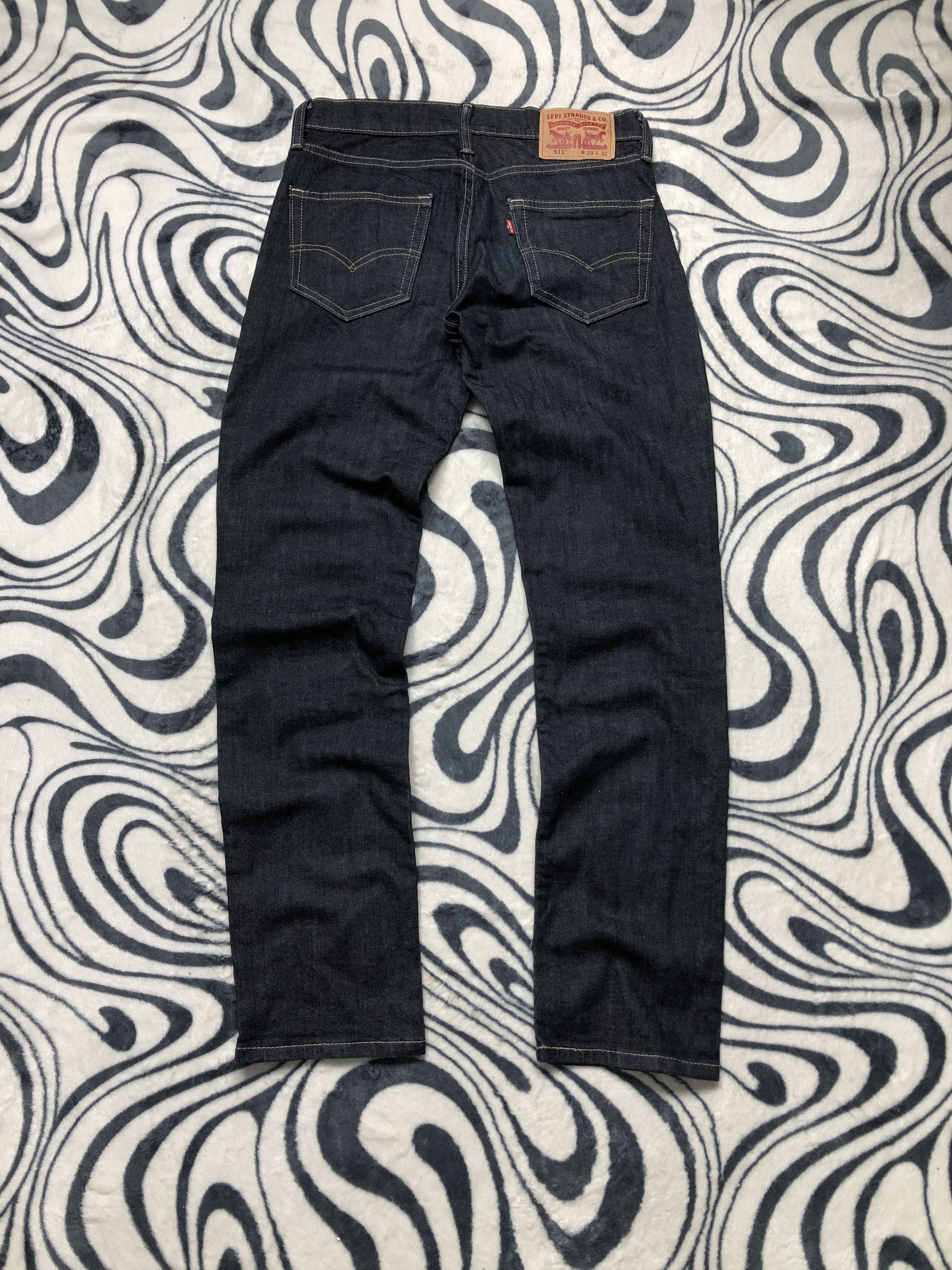 Levi's Levis 511 Vintage Mens Denim Pants Jeans Size US 29 - 1 Thumbnail