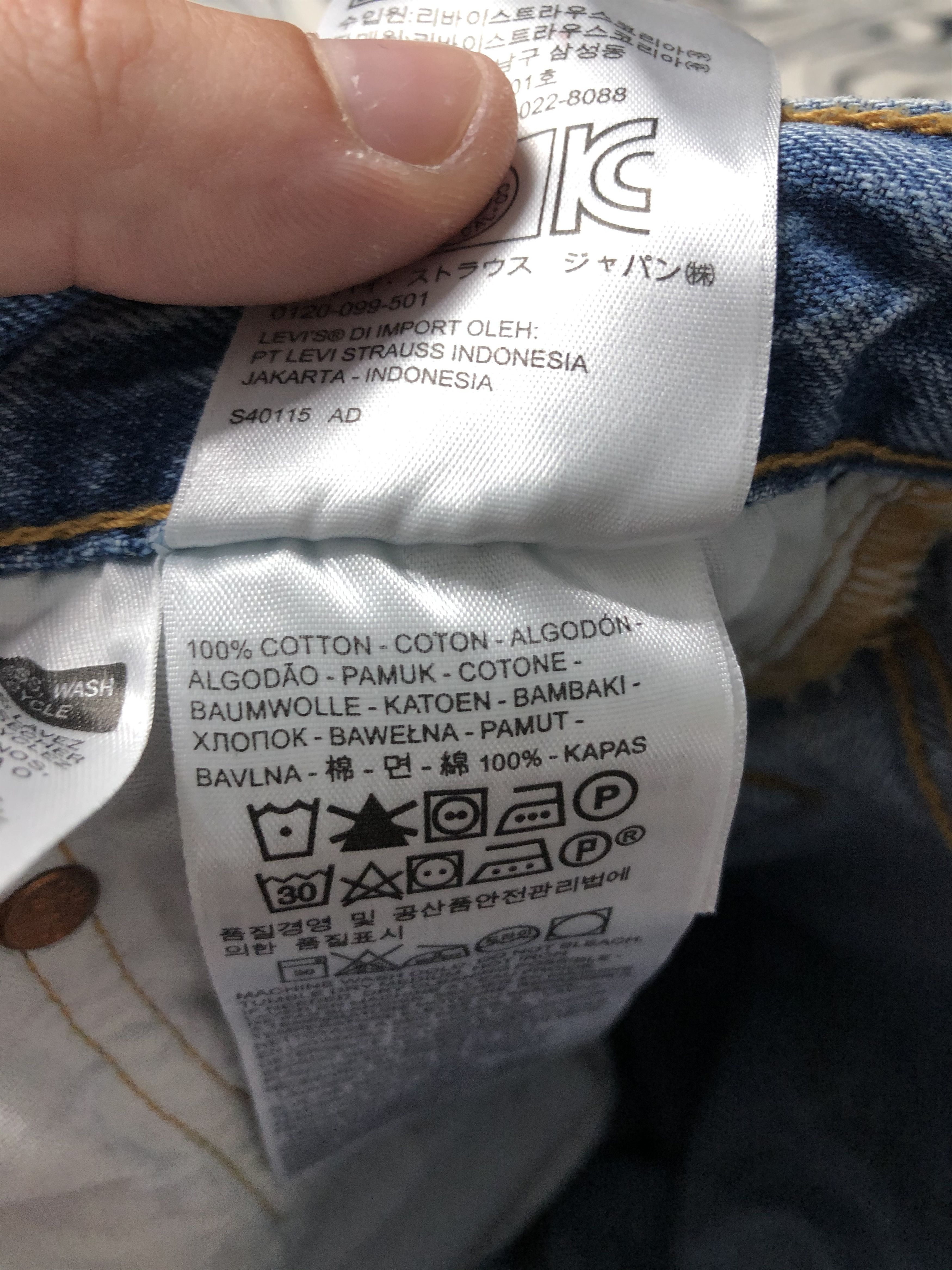 Levi's Levis 501 CT Vintage Mens Distressed Denim Pants Jeans Size US 28 / EU 44 - 7 Thumbnail
