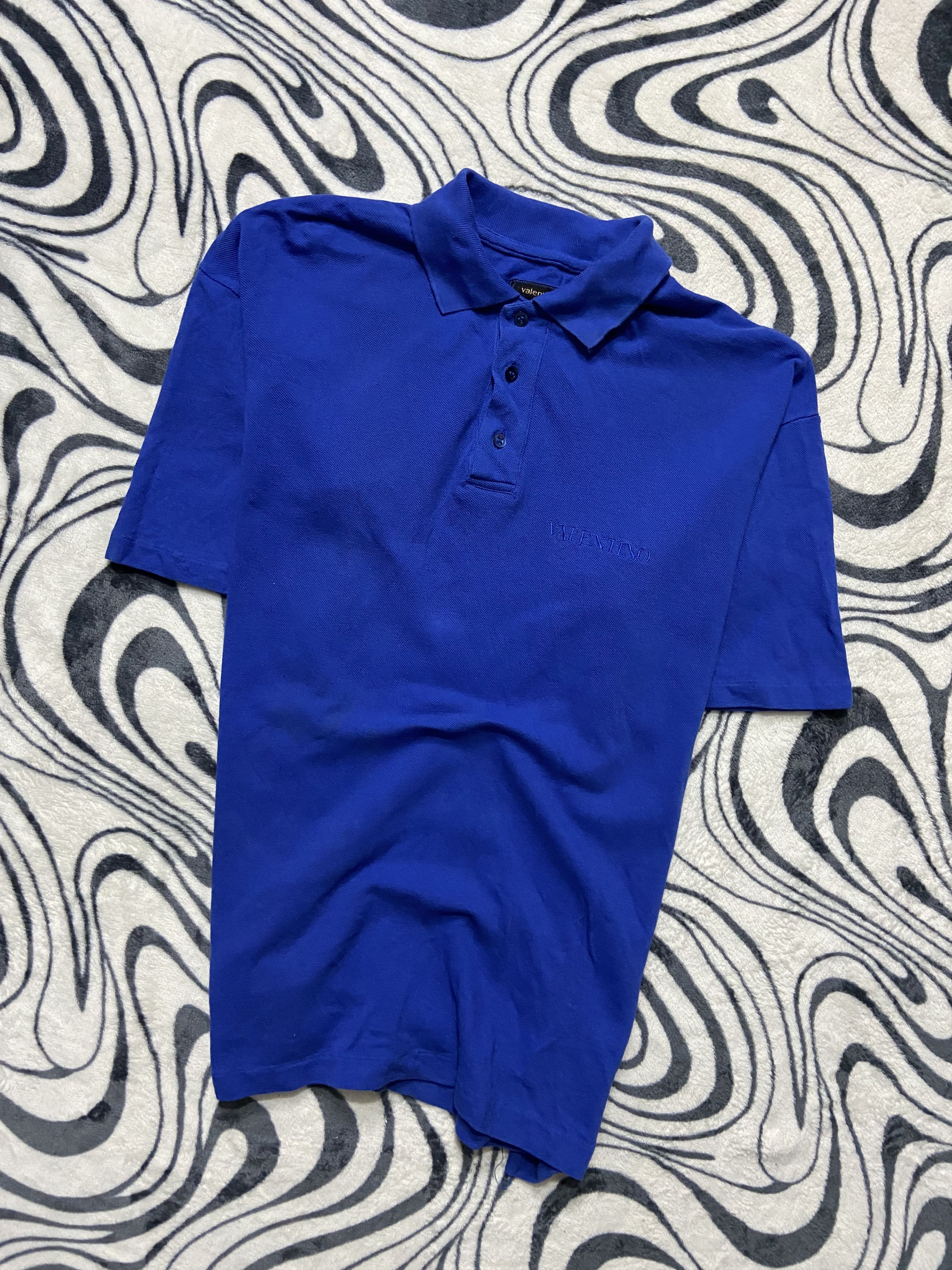Valentino × Vintage Vintage Valentino Mens Polo Shirt Size US XL / EU 56 / 4 - 1 Thumbnail