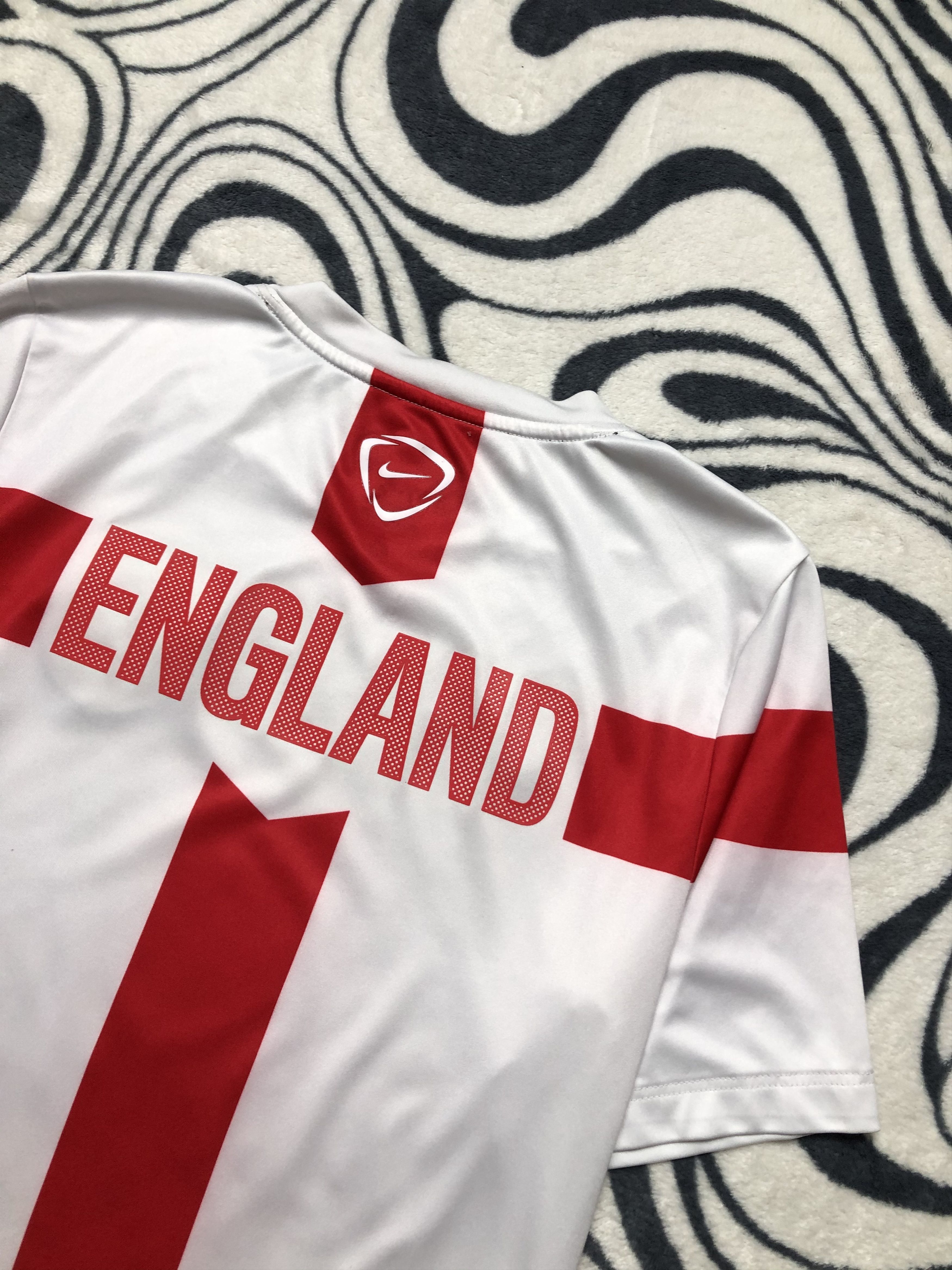 Nike × Vintage Nike Vauxhall England Jersey T-Shirt Tee Size US S / EU 44-46 / 1 - 6 Thumbnail