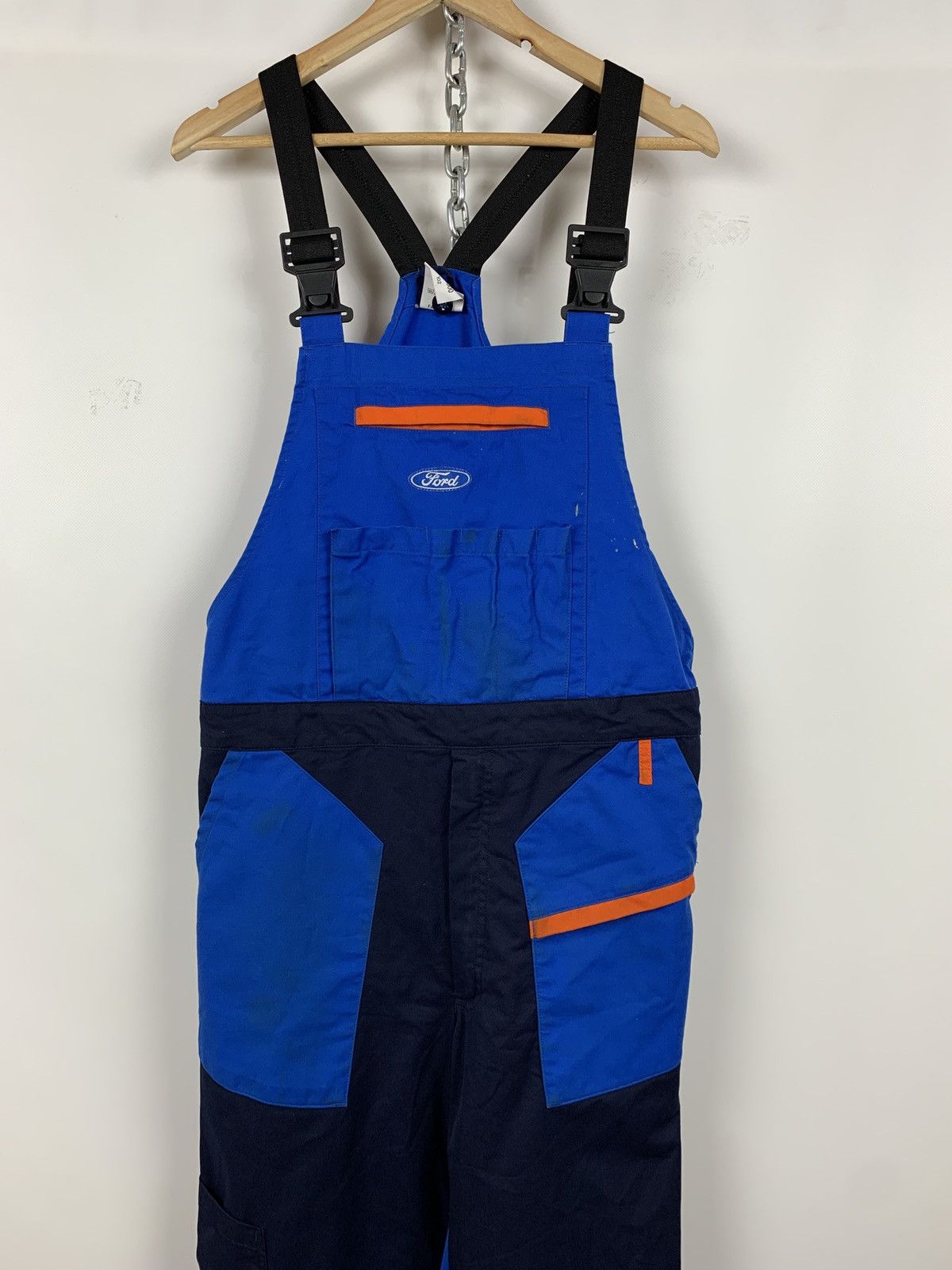 Vintage Vintage Ford Worker Bibs Dungarees Overall Chore Jump Suit Size US 32 / EU 48 - 10 Thumbnail