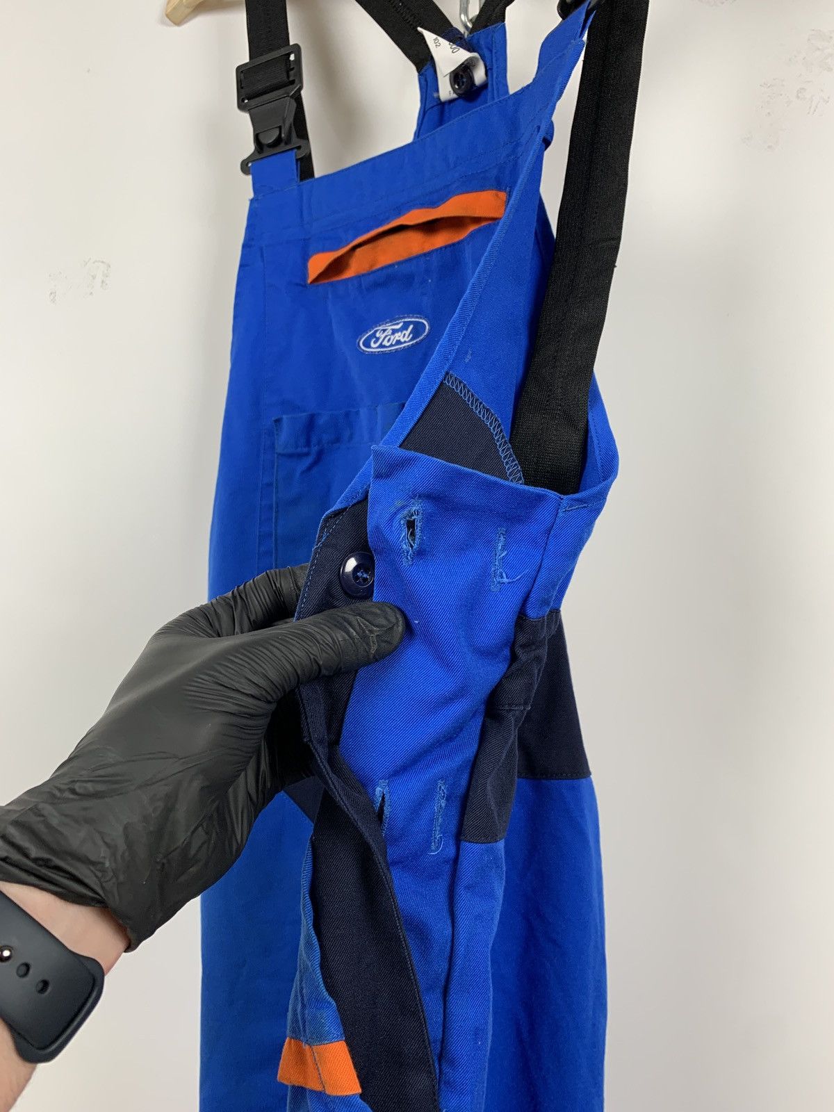 Vintage Vintage Ford Worker Bibs Dungarees Overall Chore Jump Suit Size US 32 / EU 48 - 19 Thumbnail