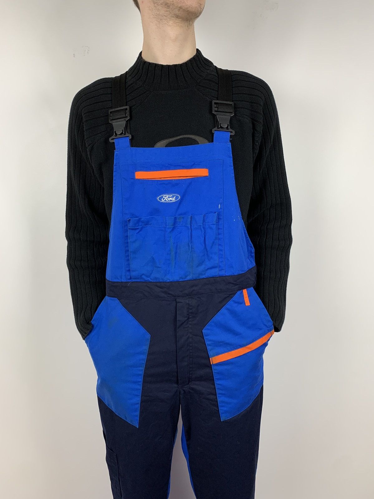 Vintage Vintage Ford Worker Bibs Dungarees Overall Chore Jump Suit Size US 32 / EU 48 - 4 Thumbnail