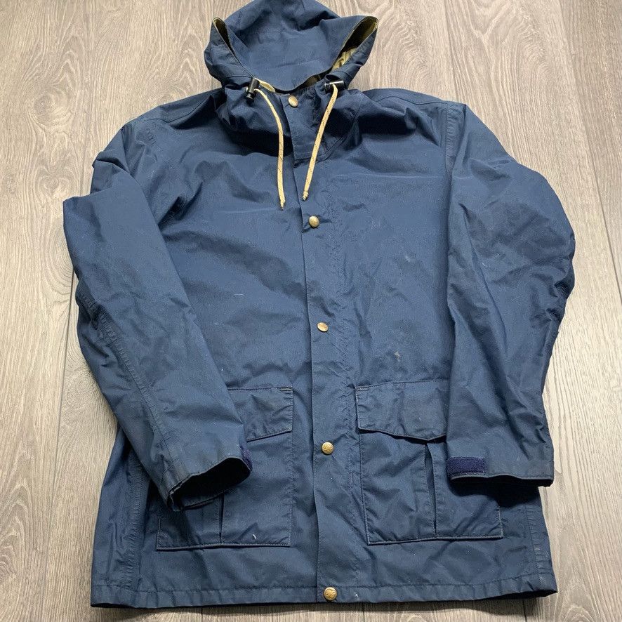 Veste Vintage Eddie Bauer Gore-Tex - Parka à Capuche Marron Taille M - Style Gorpcore Années 80/90