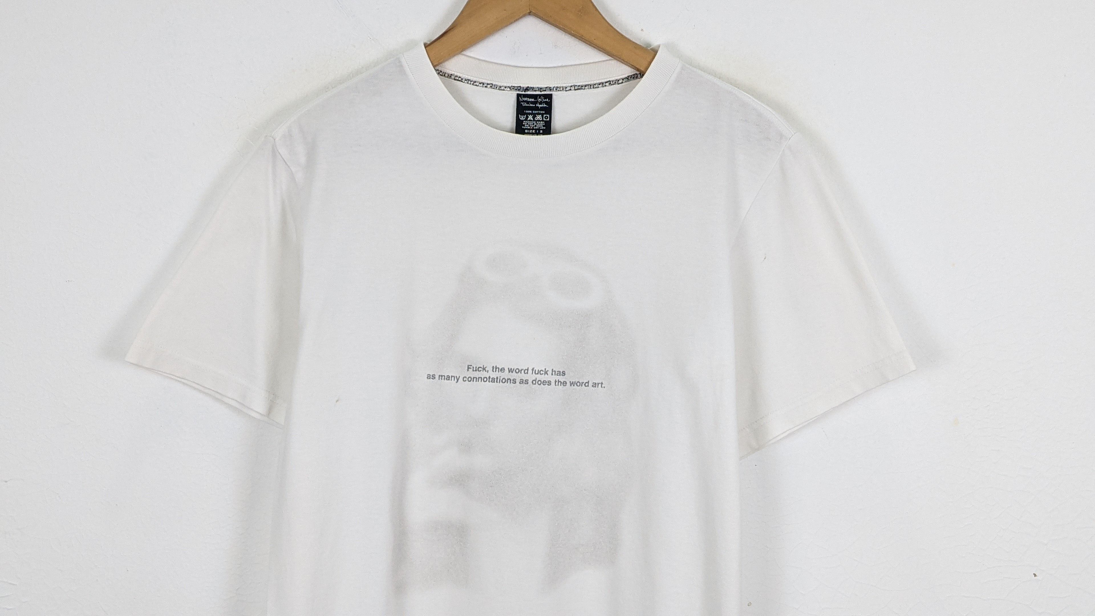 Number (N)ine Number Nine Kurt Cobain Quote shirt Size US M / EU 48-50 / 2 - 2 Thumbnail