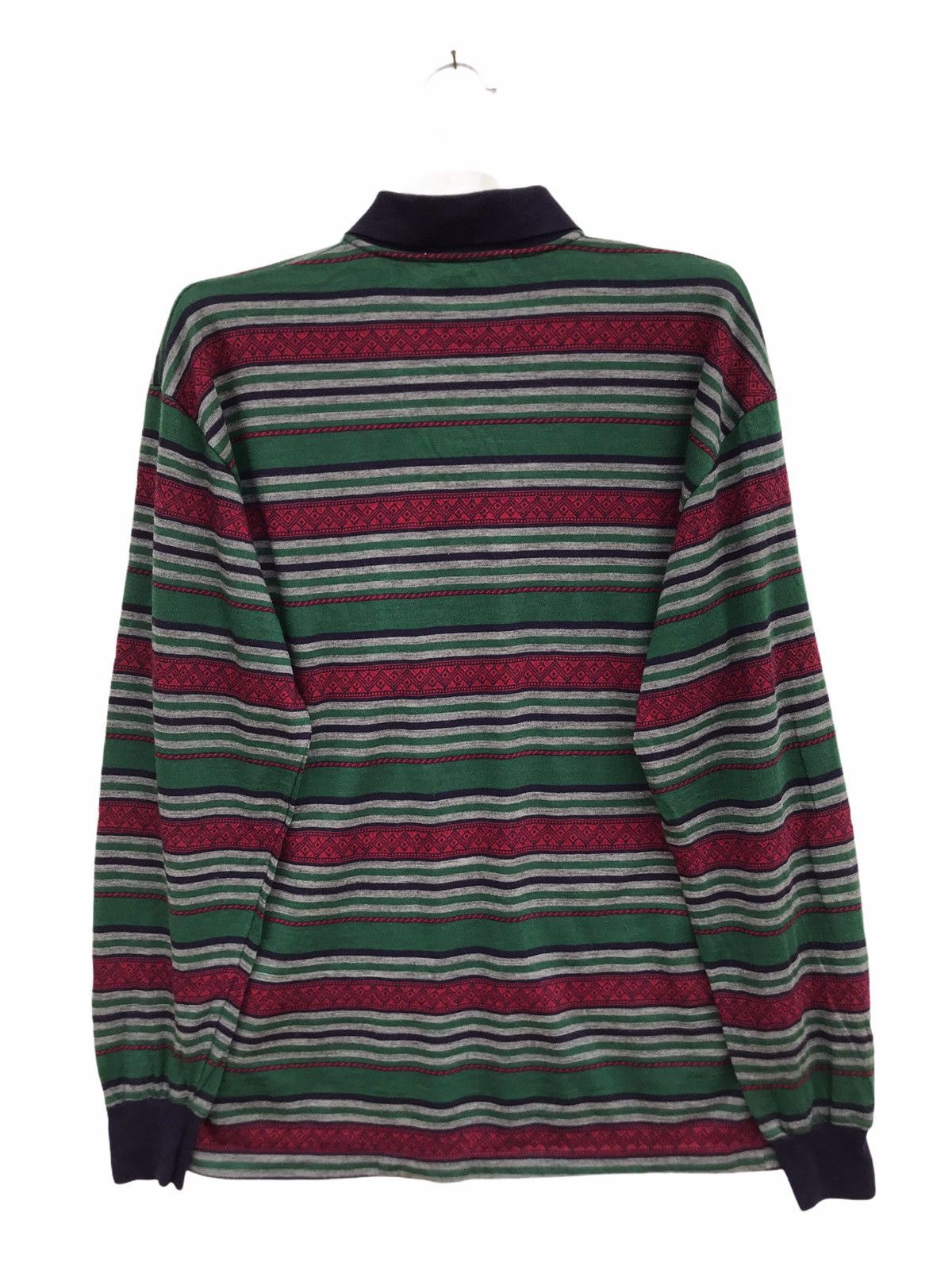Givenchy Vintage Givenchy Polo Stripe Size US M / EU 48-50 / 2 - 2 Thumbnail