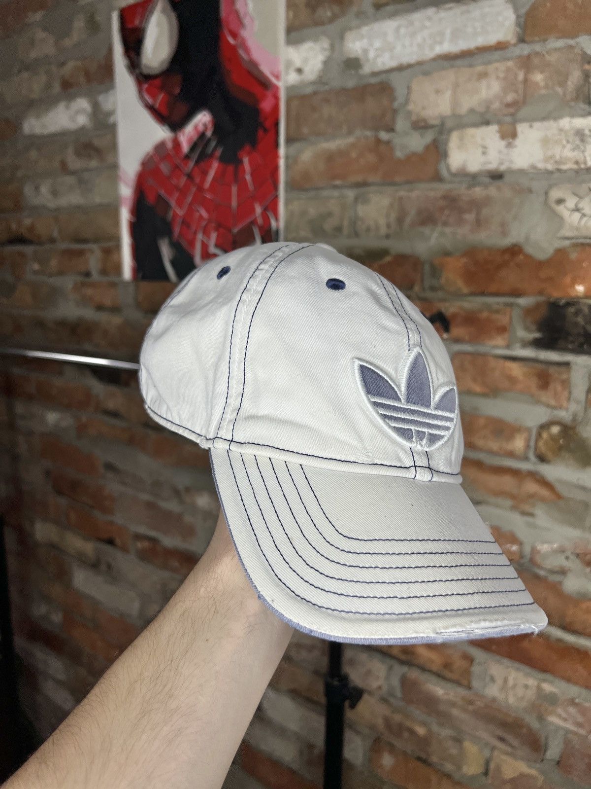 Vintage Adidas vintage 99's cap original Size ONE SIZE - 2 Thumbnail