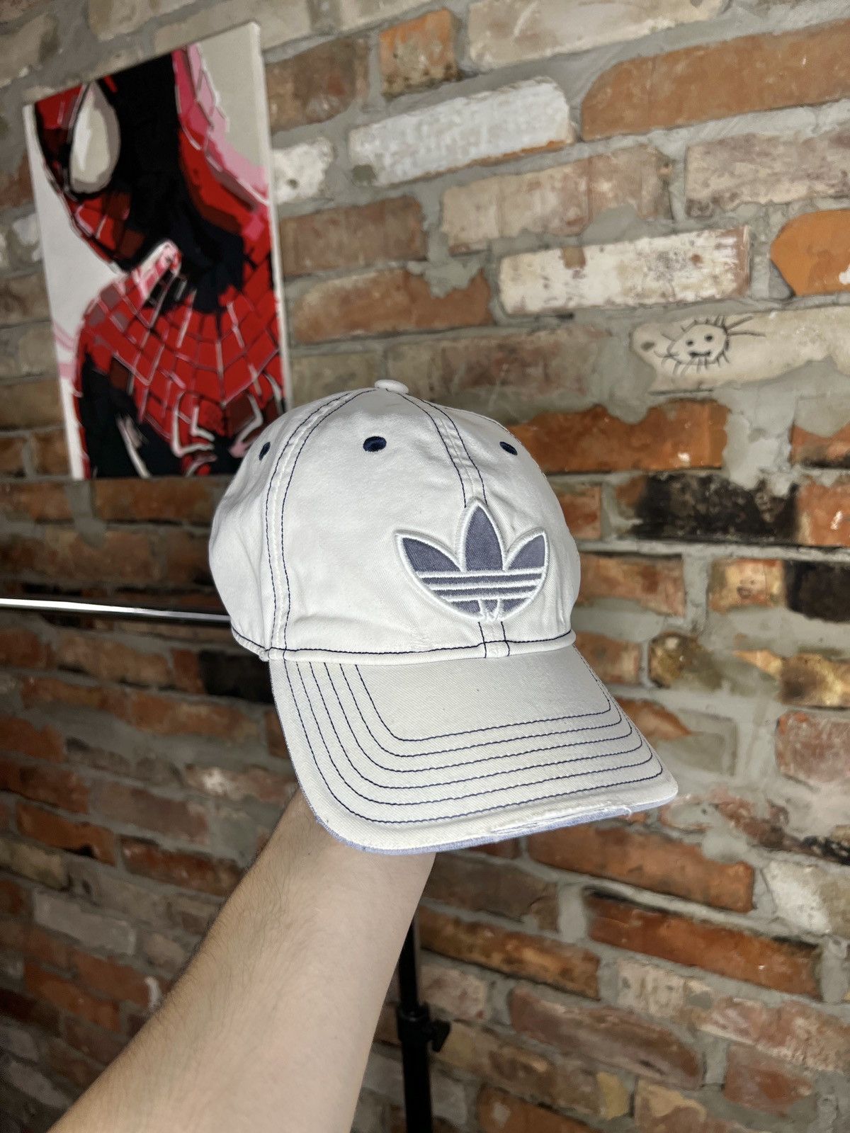 Vintage Adidas vintage 99's cap original Size ONE SIZE - 4 Thumbnail