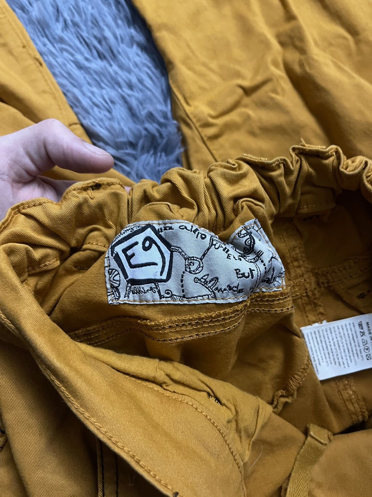 Designer E9 gorpcore style Y2K drill pants Size US 32 / EU 48 - 10 Thumbnail