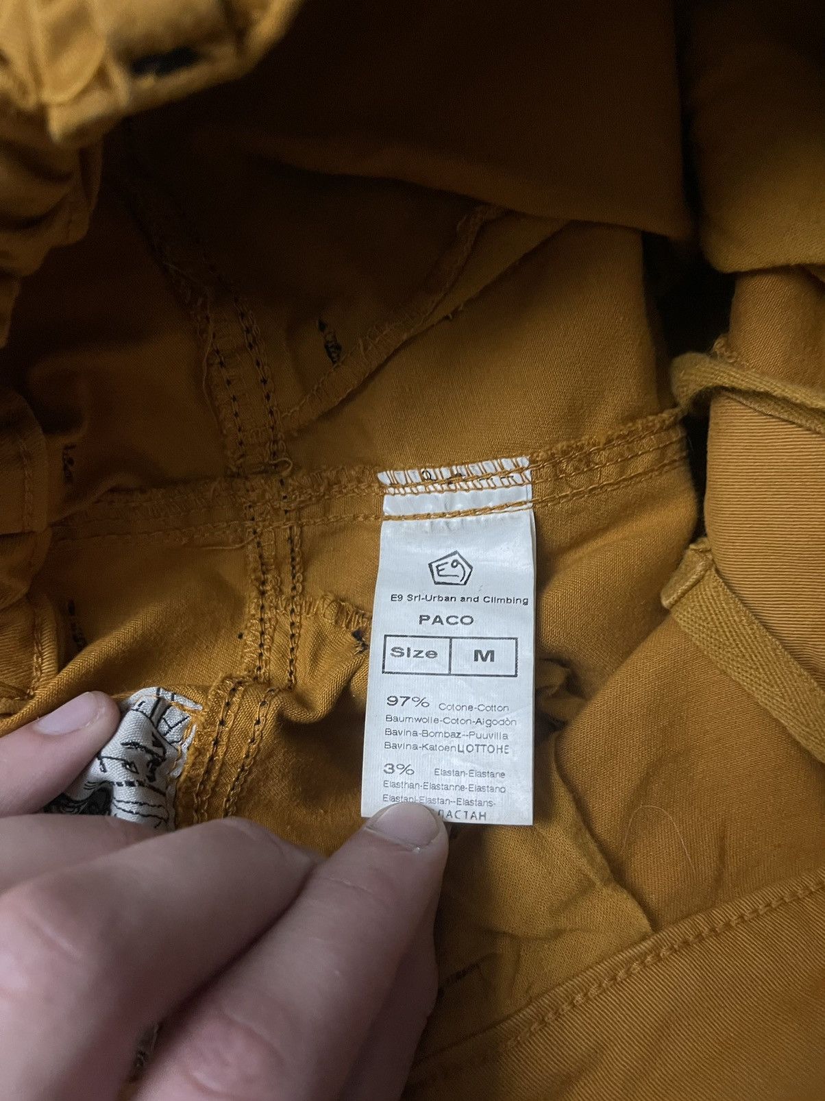 Designer E9 gorpcore style Y2K drill pants Size US 32 / EU 48 - 11 Thumbnail