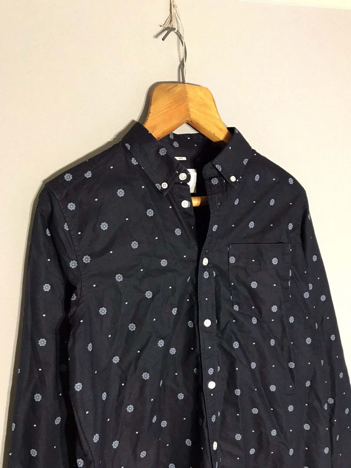 Carhartt CARHARTT Fleming Deep Blue Full Print Paisley Shirt Size US M / EU 48-50 / 2 - 8 Thumbnail