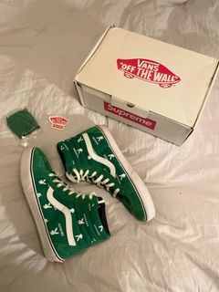 Vans x Supreme, Vans x Supreme Sk8 Hi Green Skull