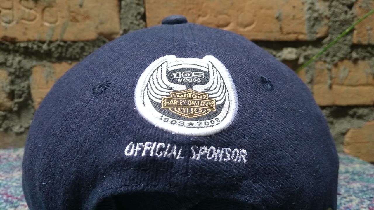 Harley Davidson Vintage Harley Davidson Hat Cap Miller Beer Size ONE SIZE - 4 Thumbnail