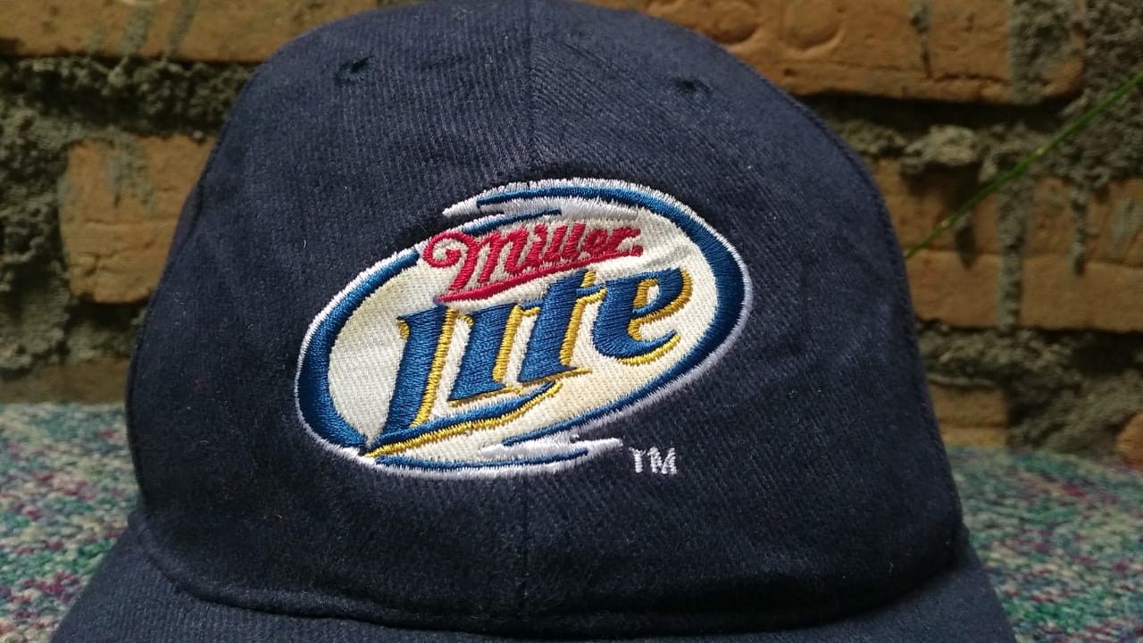 Harley Davidson Vintage Harley Davidson Hat Cap Miller Beer Size ONE SIZE - 8 Thumbnail