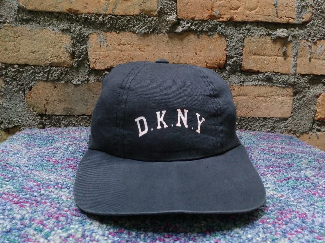 DKNY × Vintage Vintage DKNY Hat Cap Made in USA Size ONE SIZE - 1 Thumbnail